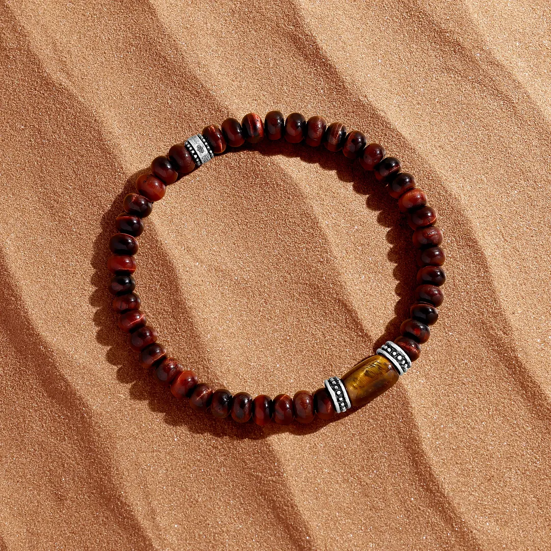 Ember Strength Tiger’s Eye Bracelet
