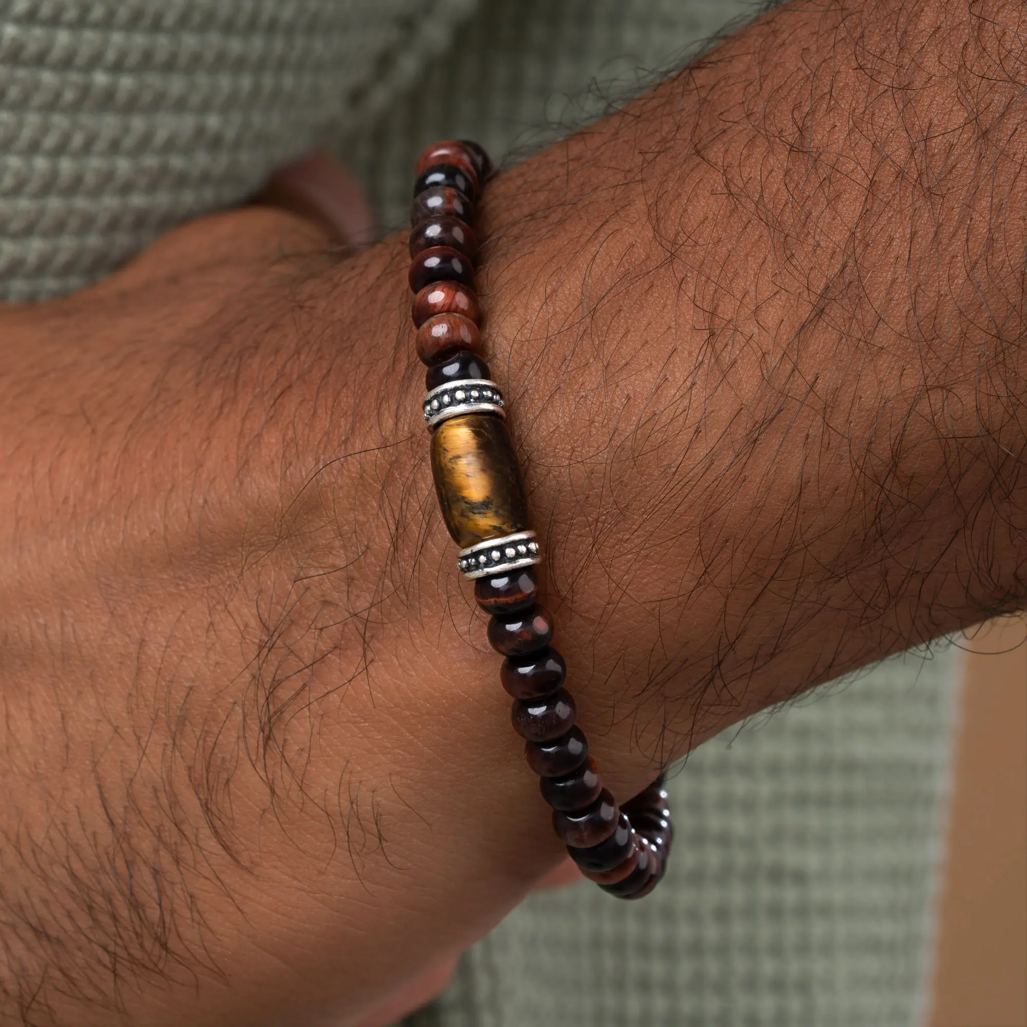 Ember Strength Tiger’s Eye Bracelet - Image 2