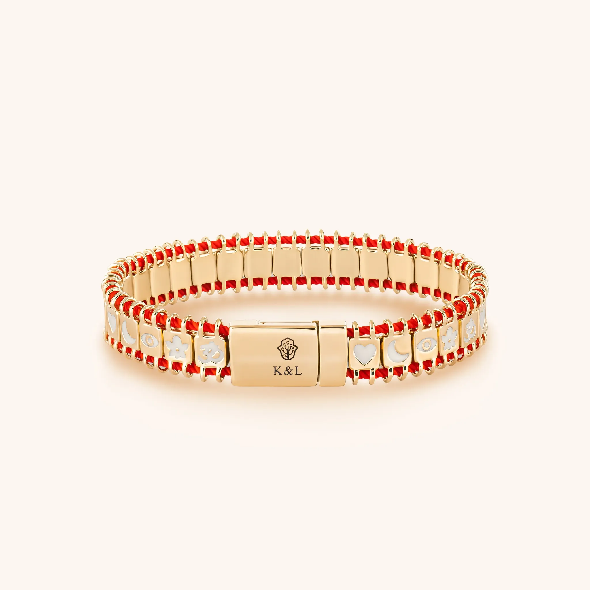 Embodied Energy - Red String Tennis Bracelet - Image 3