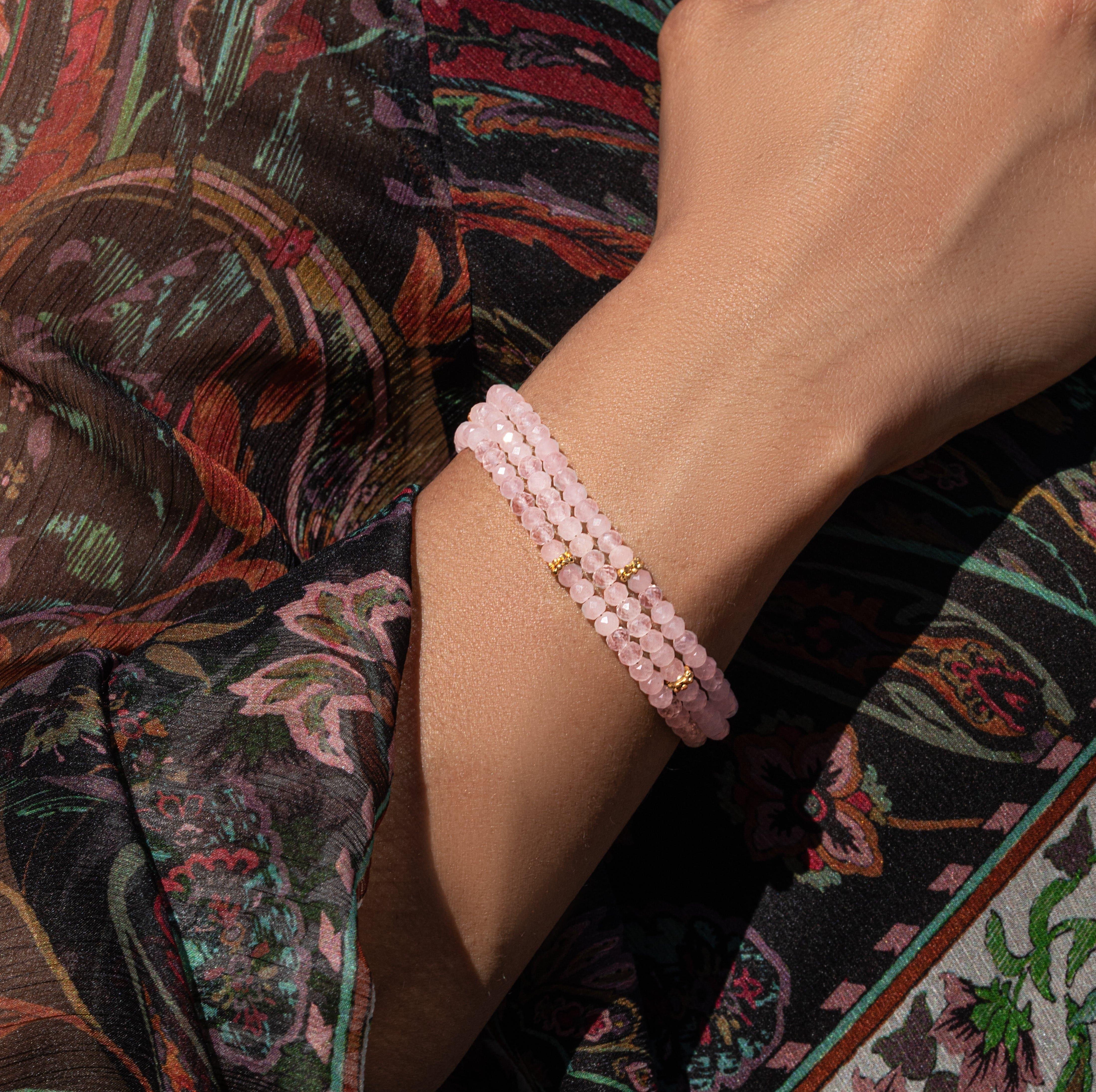 Embrace of Love Rose Quartz Heart Charm Wrap - Image 2
