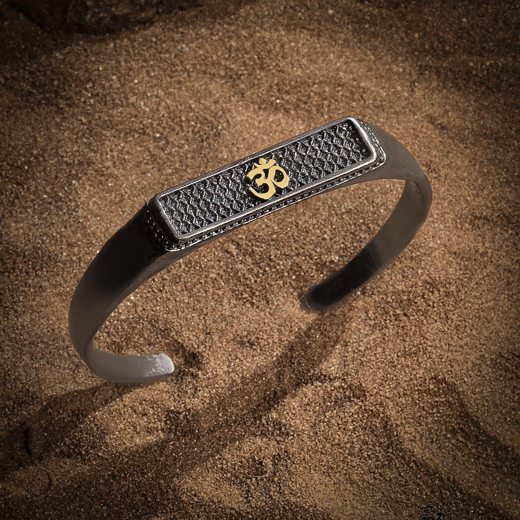 Encompassing Wisdom - Om Symbol Cuff