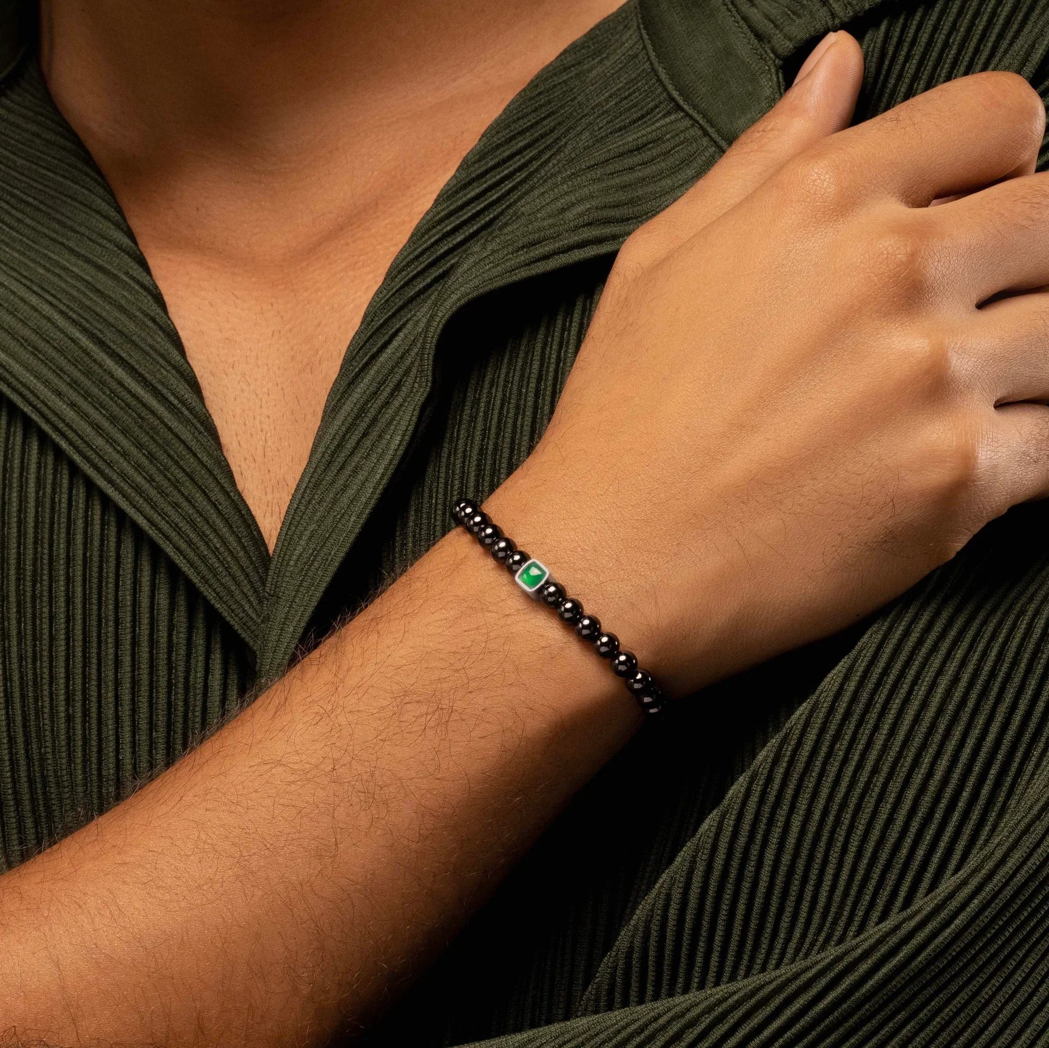 Enduring Love – Agate May Birthstone Bracelet - Image 2