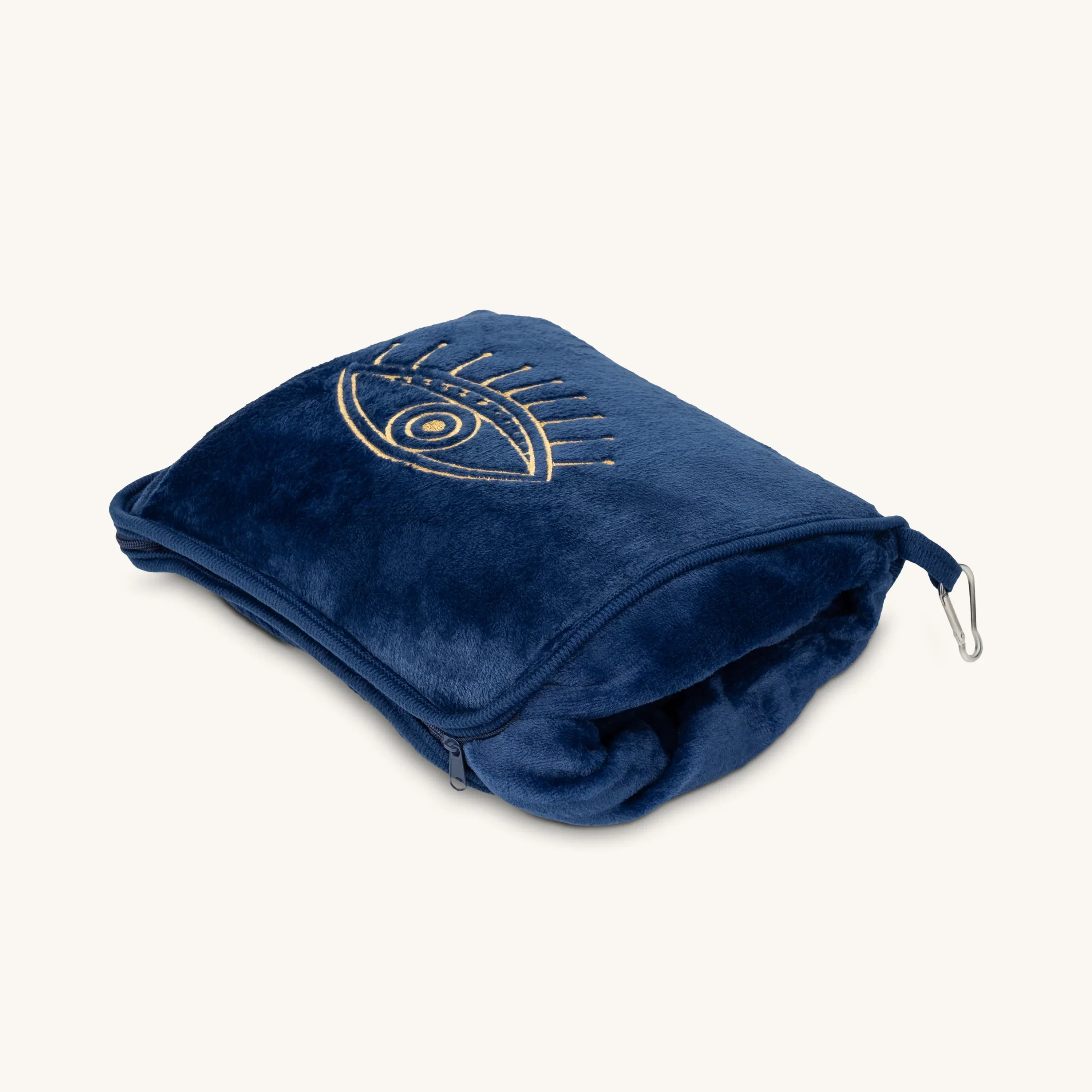 Energetic Balance Navy Pillow and Blanket Set - Image 5