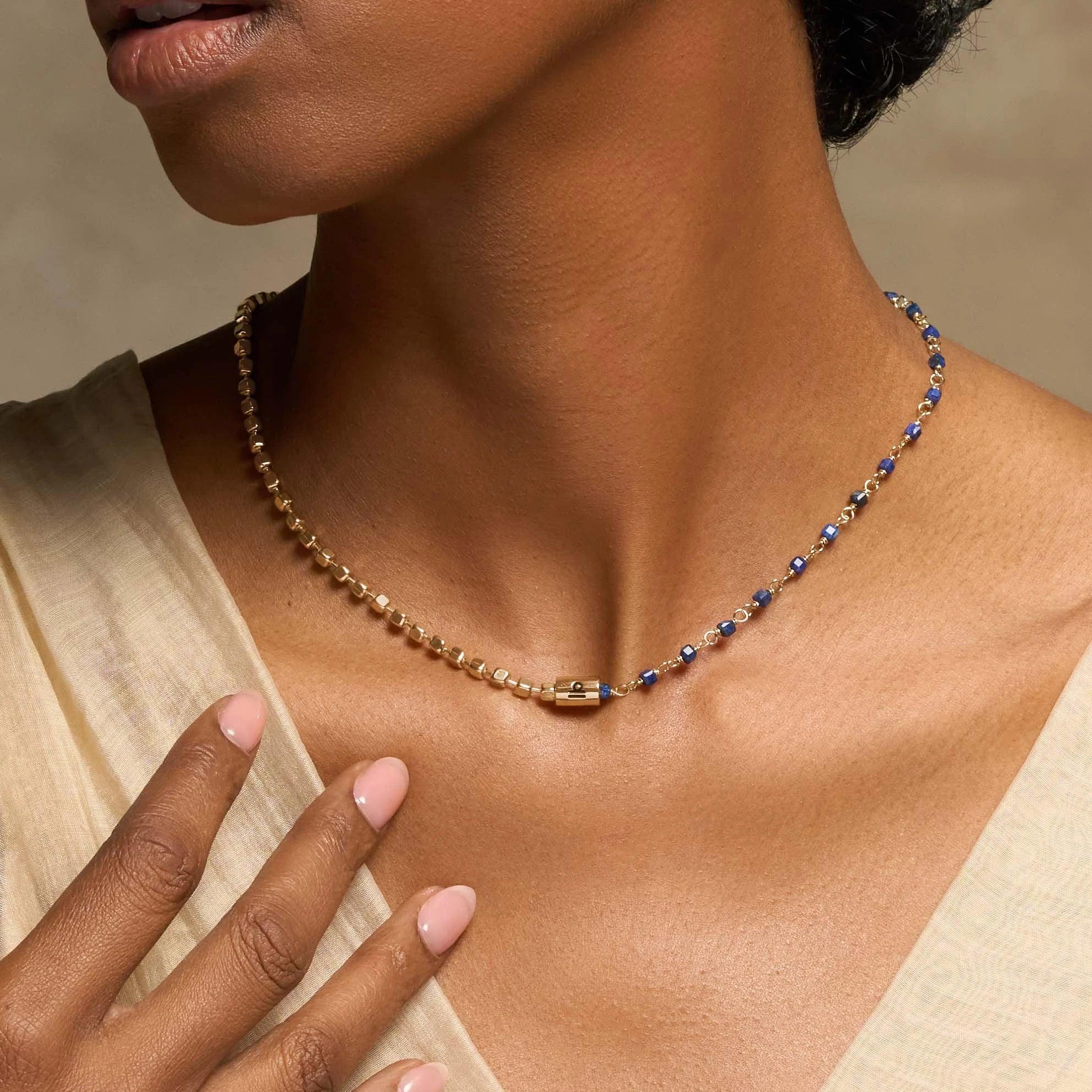 Equilibrium Grace Libra Lapis Jewelry Set - Image 2