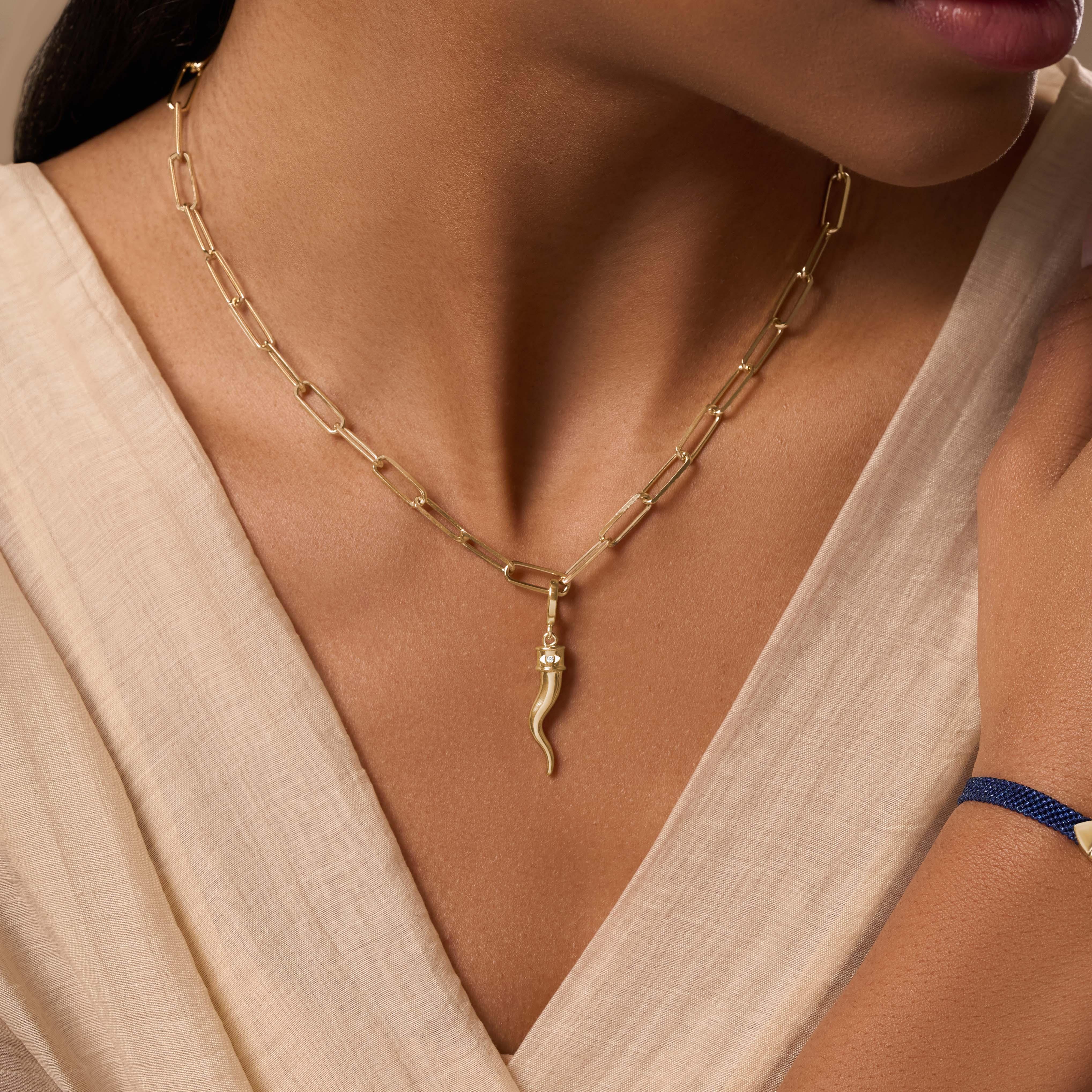 Essential Protection Gold Cornicello Charm - Image 2