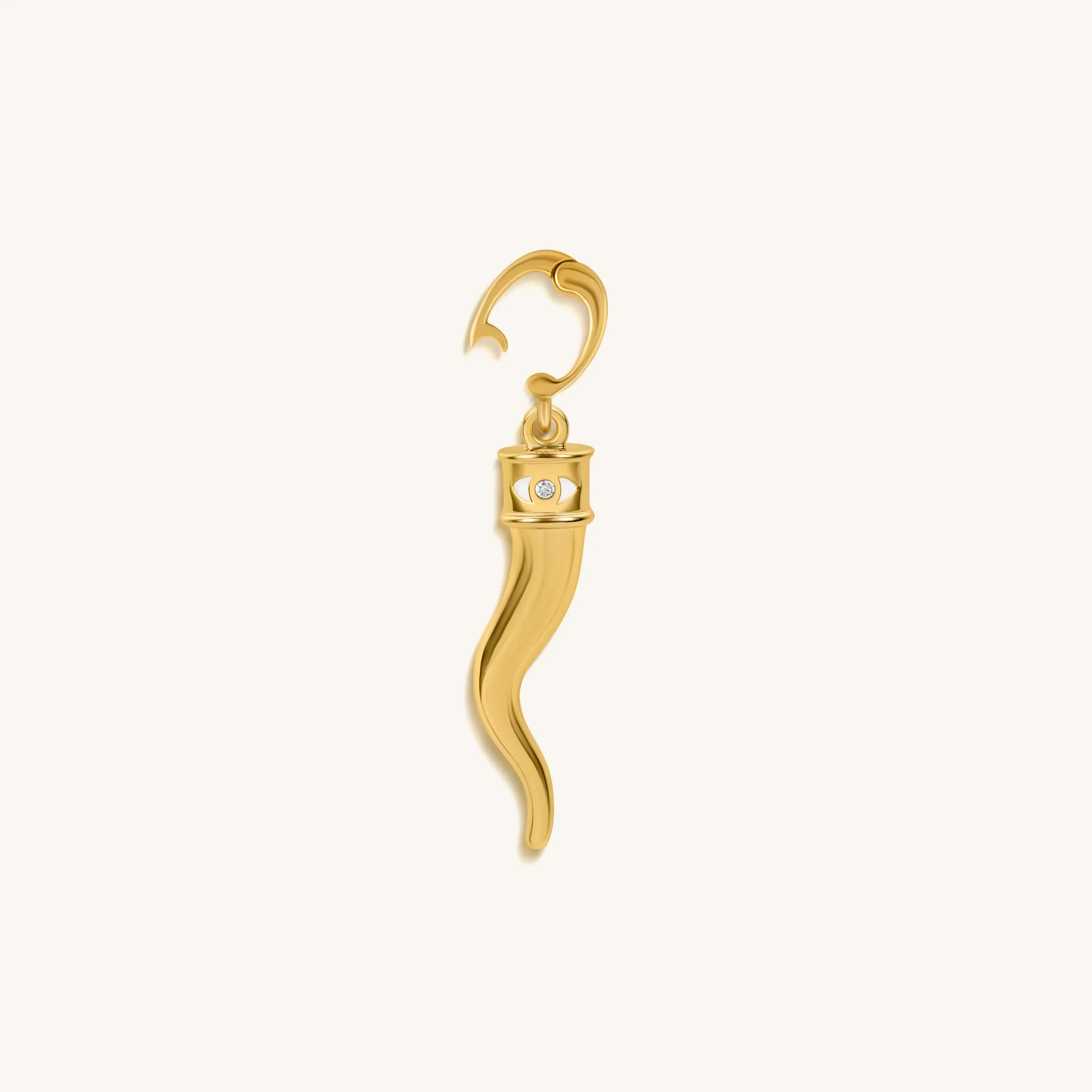 Essential Protection Gold Cornicello Charm - Image 3
