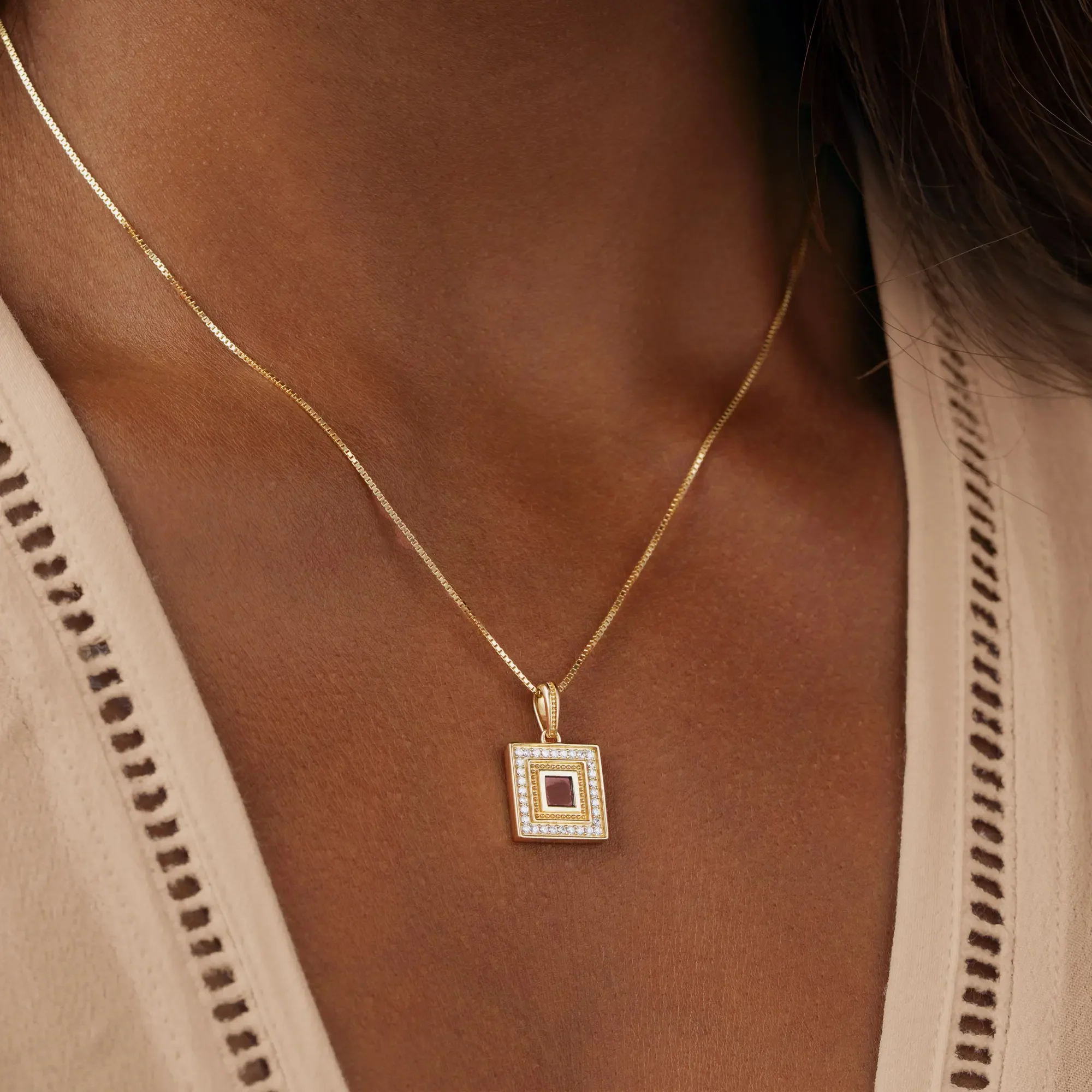 Eternal Brilliance Torah Nano Chip Necklace - Image 2