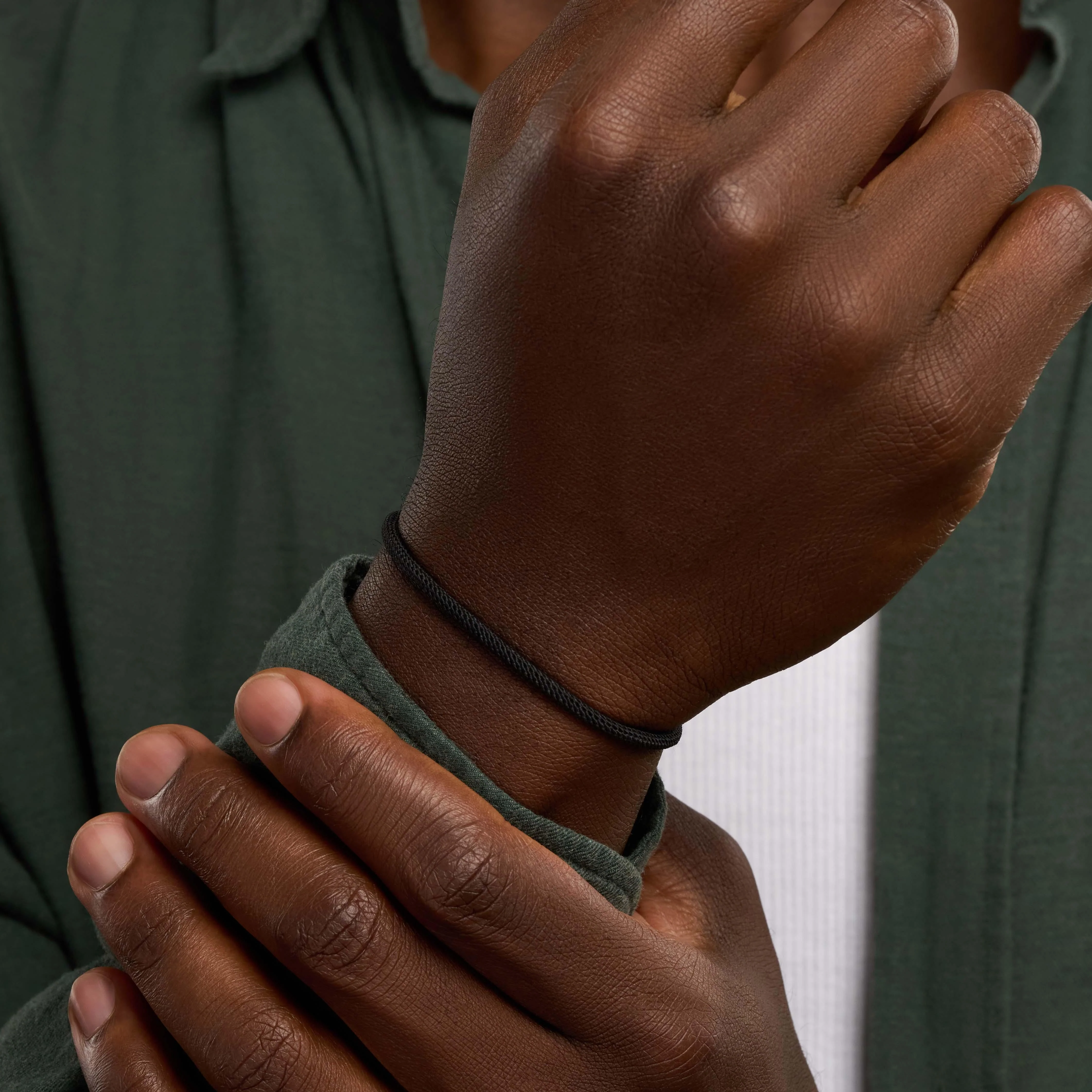 Eternal Soul Black String Bracelet - Image 2