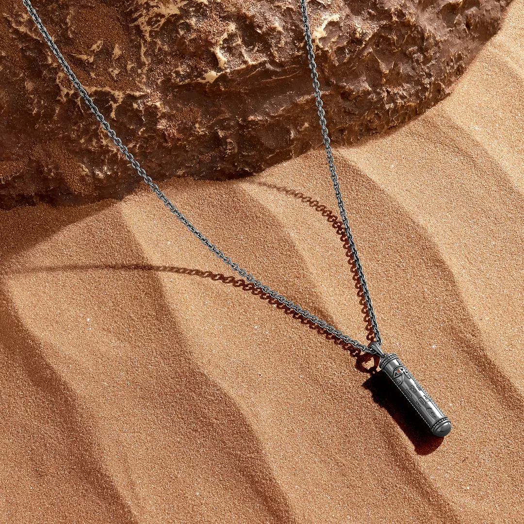 Eternal Vision – Eye of Horus Sapphire Necklace