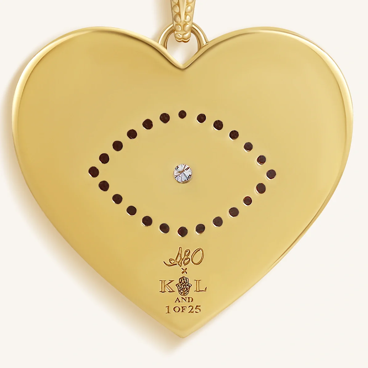 Ethereal Bloom Heart Charm Necklace - Image 5