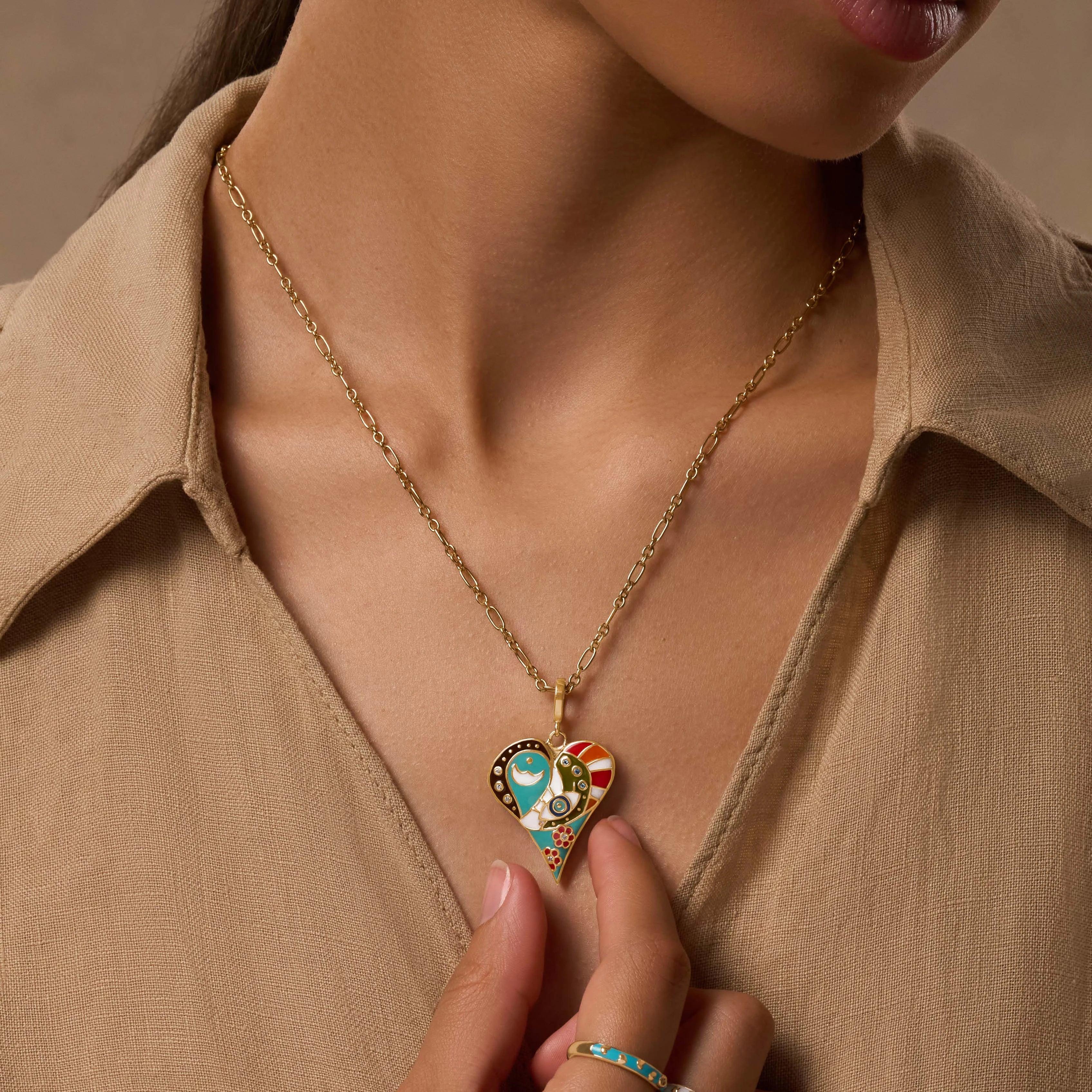 LIMITED EDITION: Expansive Love Heart Charm Necklace - Image 2