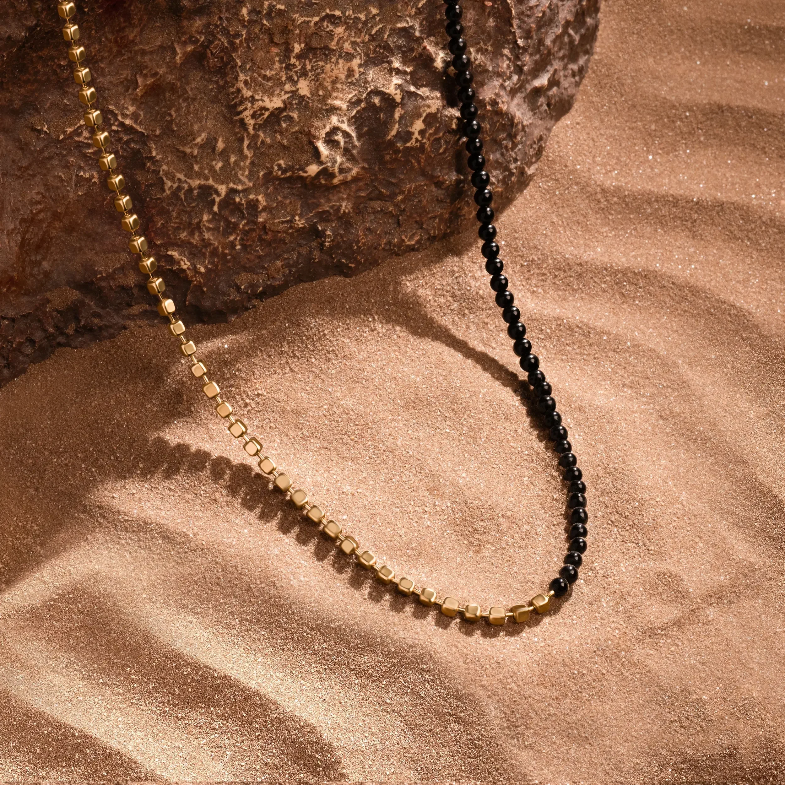Fearless Spirit Black Onyx Gold Chain - Image 2