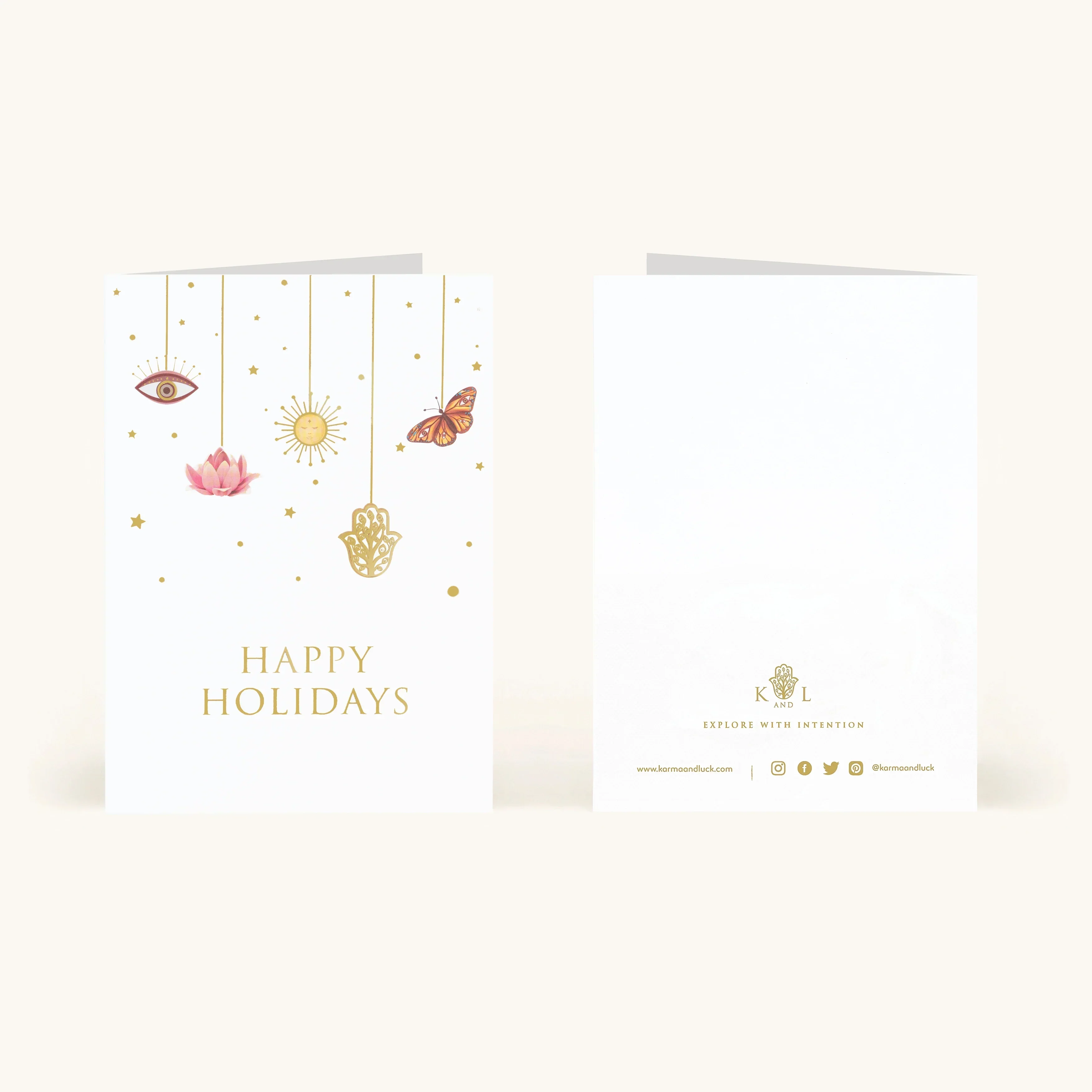 Festive Spirit Holiday Greeting Card