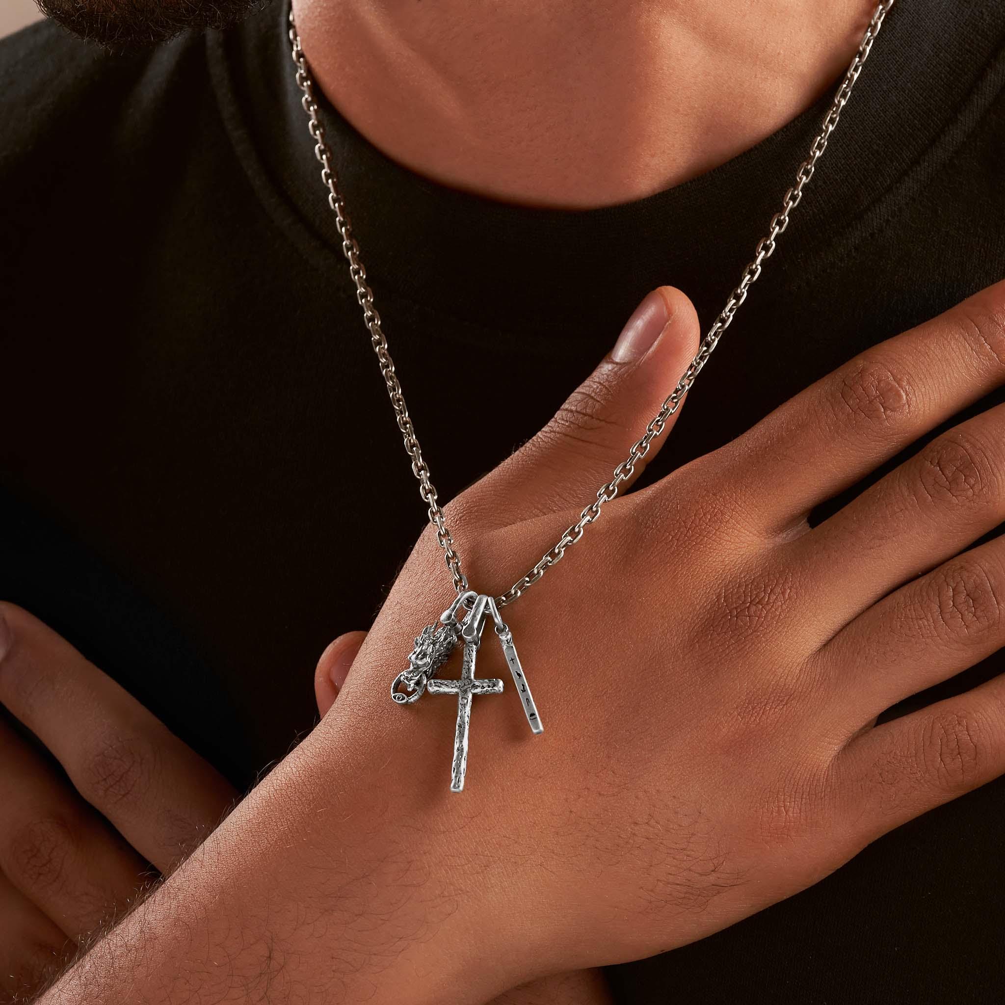 Fierce Power - Silver Dragon Charm - Image 2