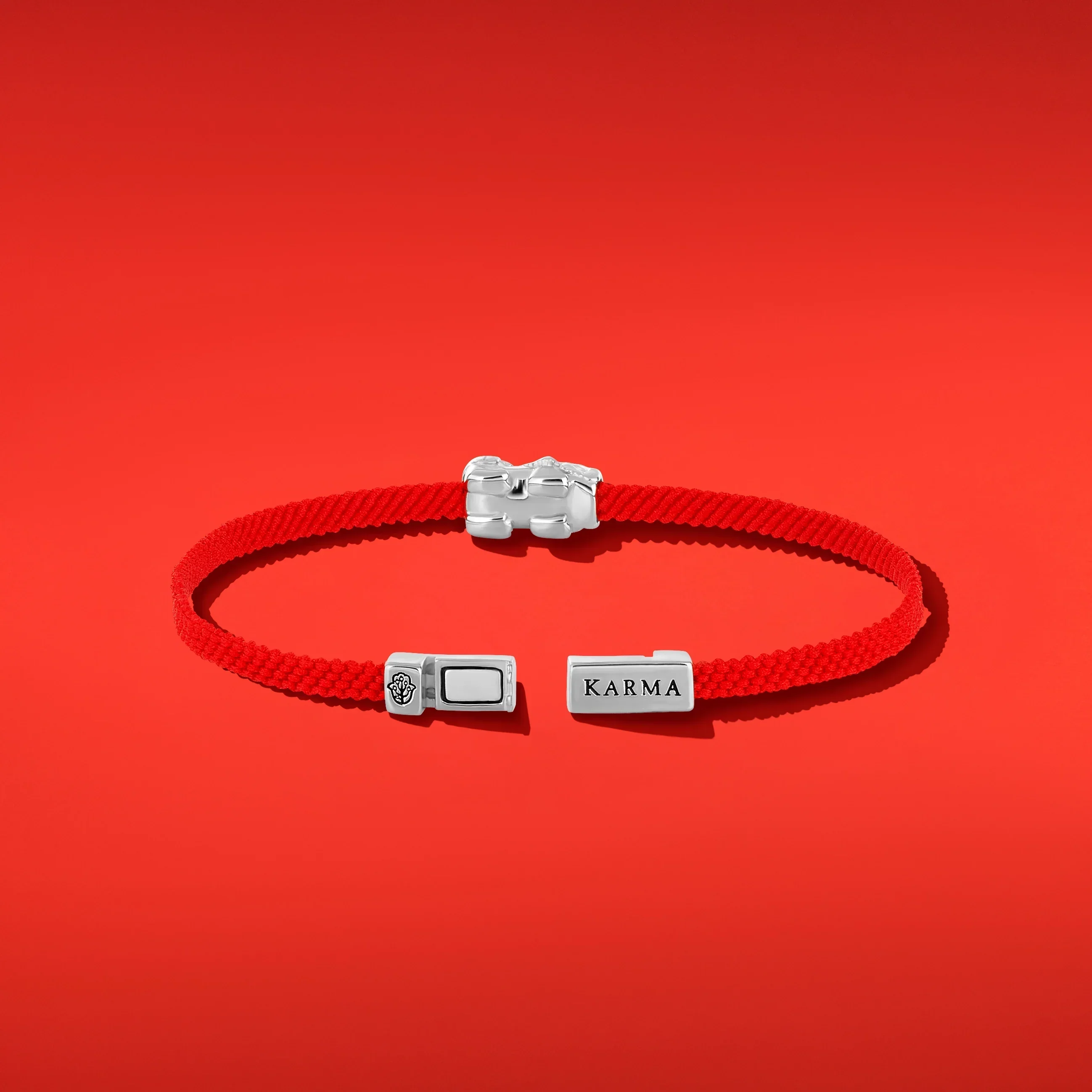 Fiery Determination Men's Red String Bracelet - Image 5