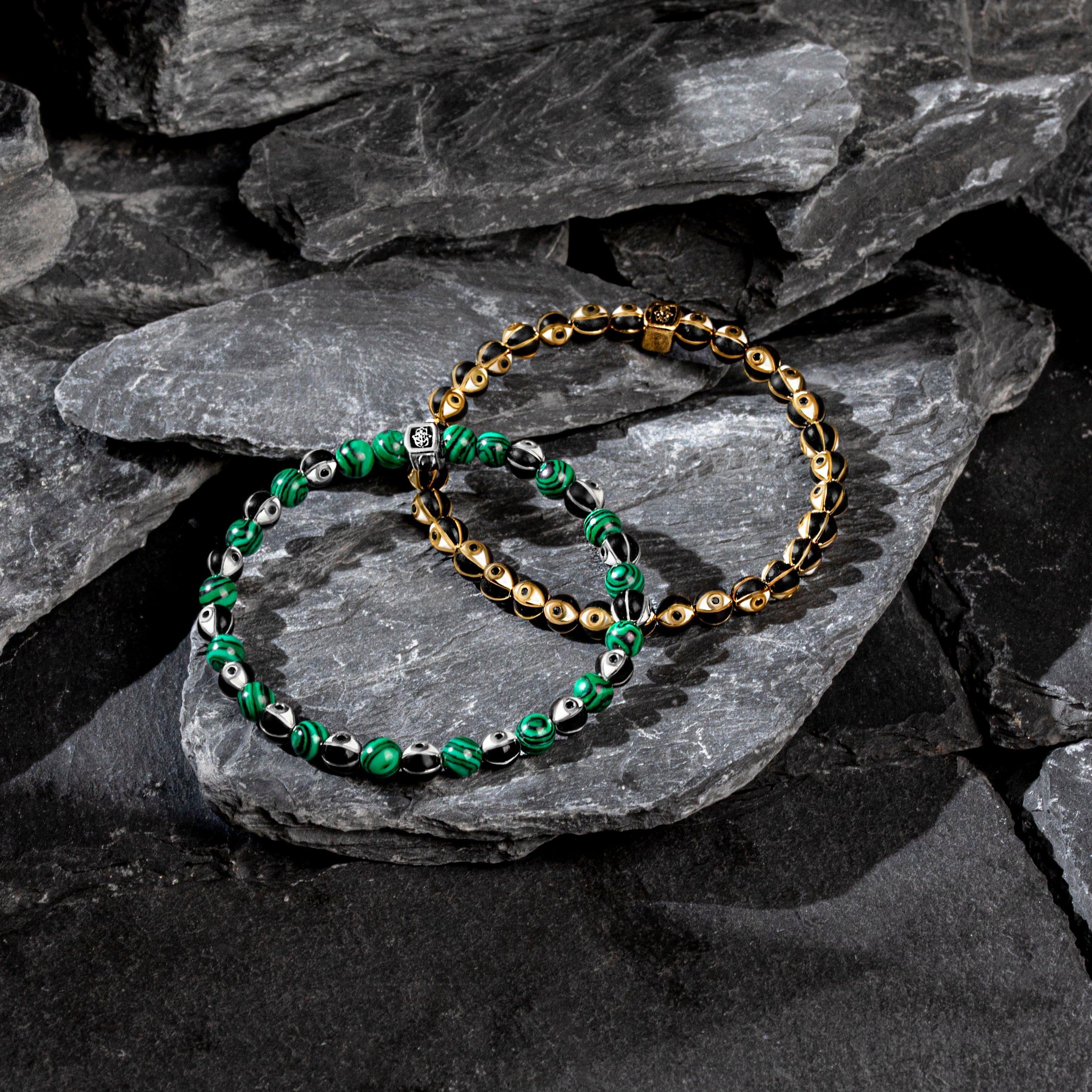 Fiery Guardian - Enamel Evil Eye Bracelet - Image 3