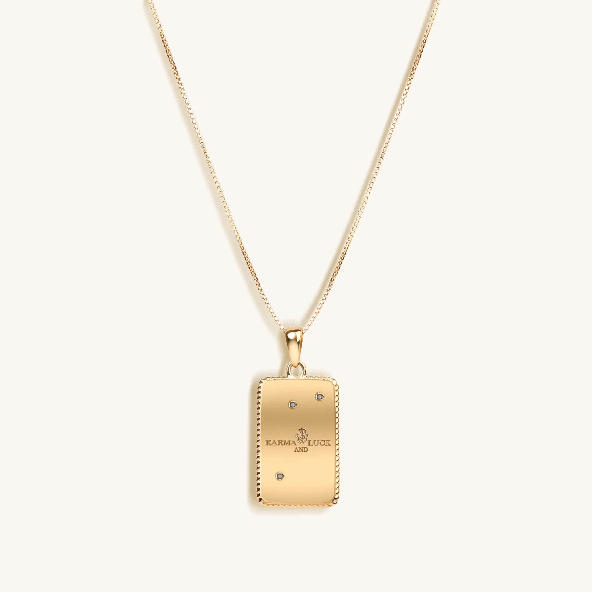 Fiery Soul - Aries Card Necklace - Image 4