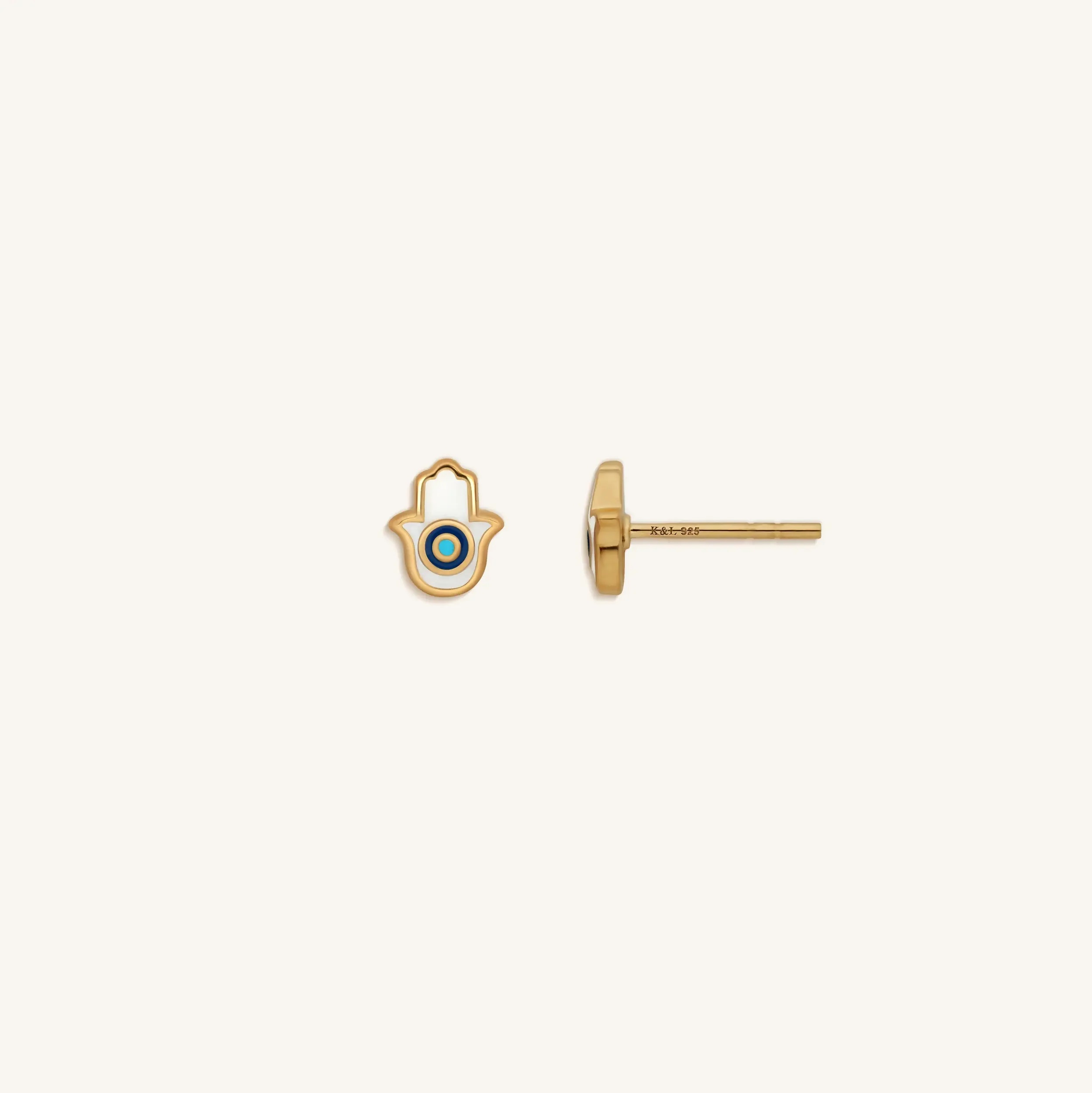 Forever Guided Hamsa Earrings - Image 3