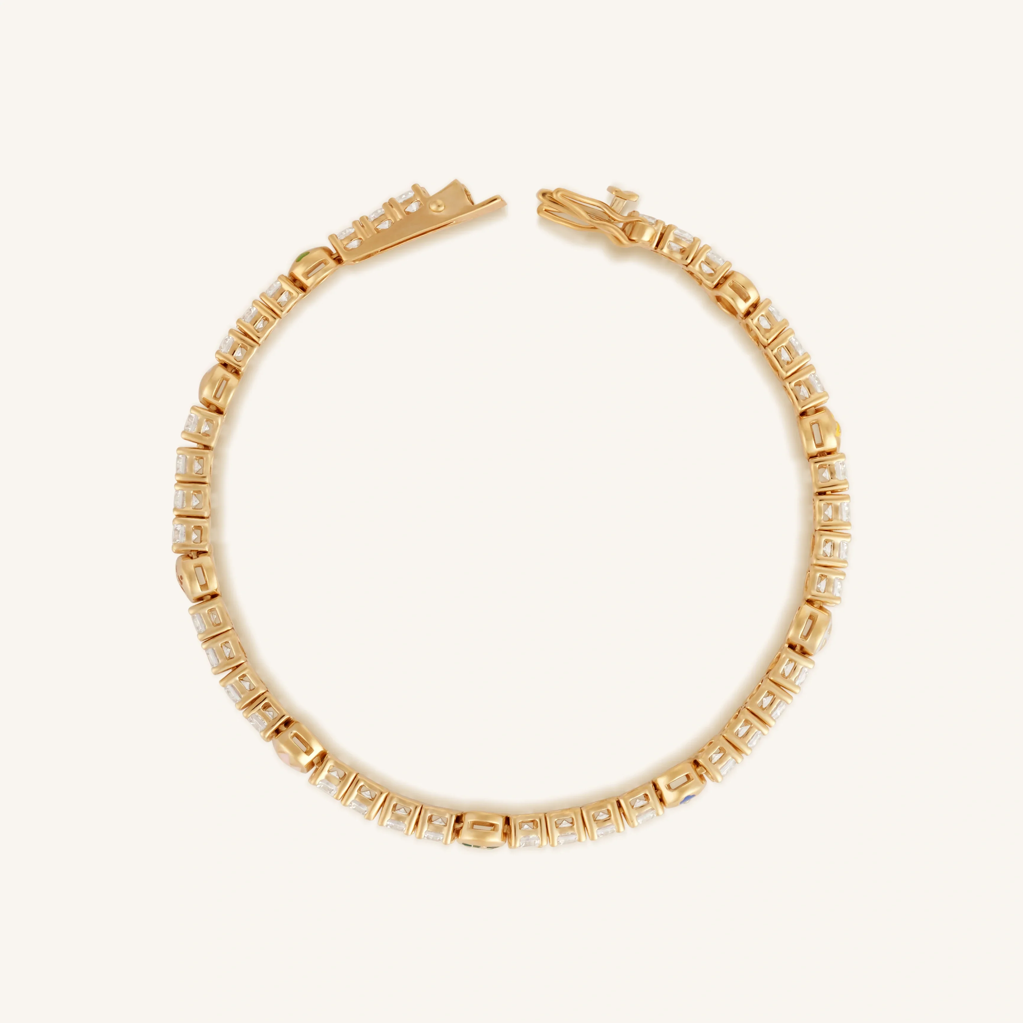 Fortuitous Traveler Multi-Symbol Tennis Bracelet - Image 3