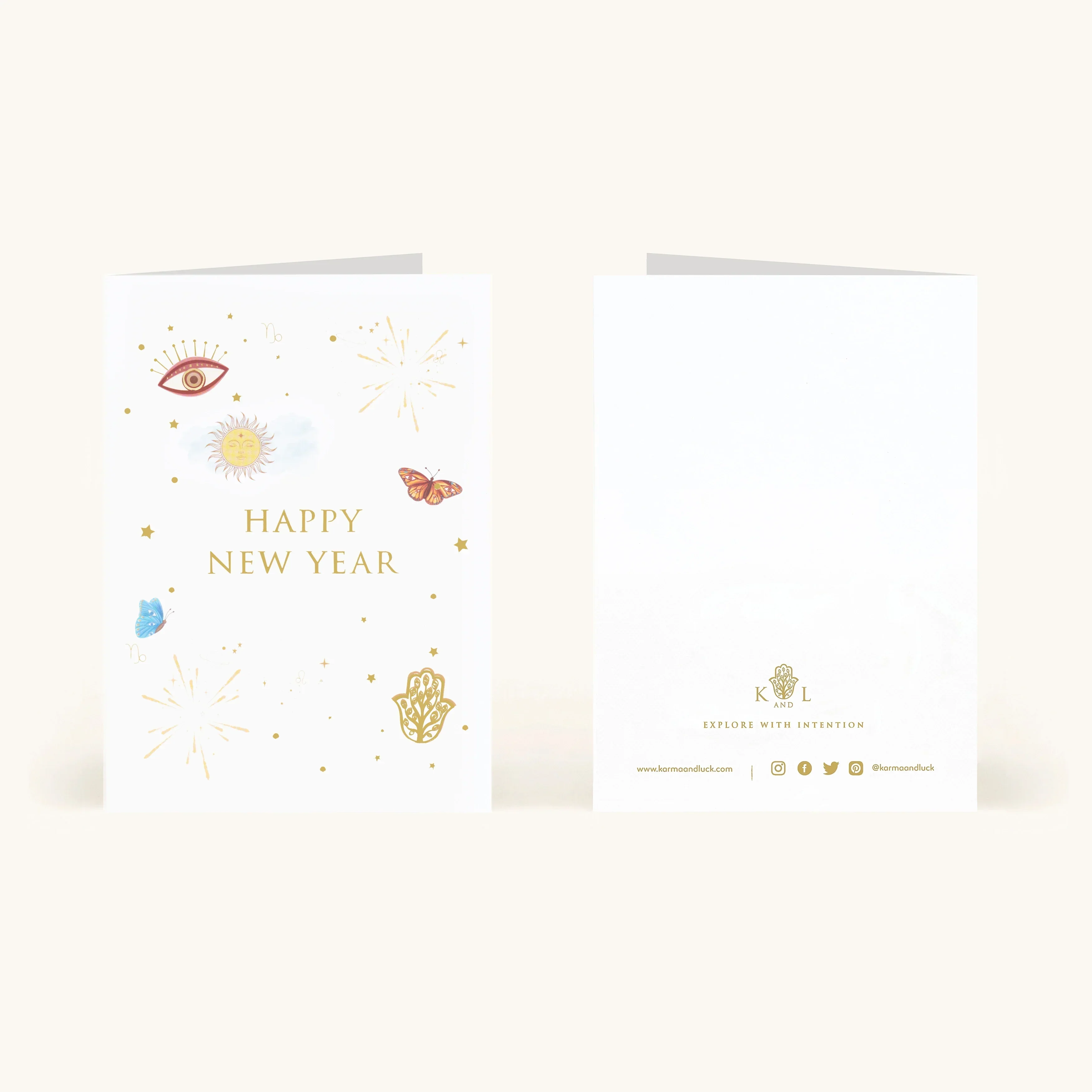 Fresh Start New Year Greeting Card
