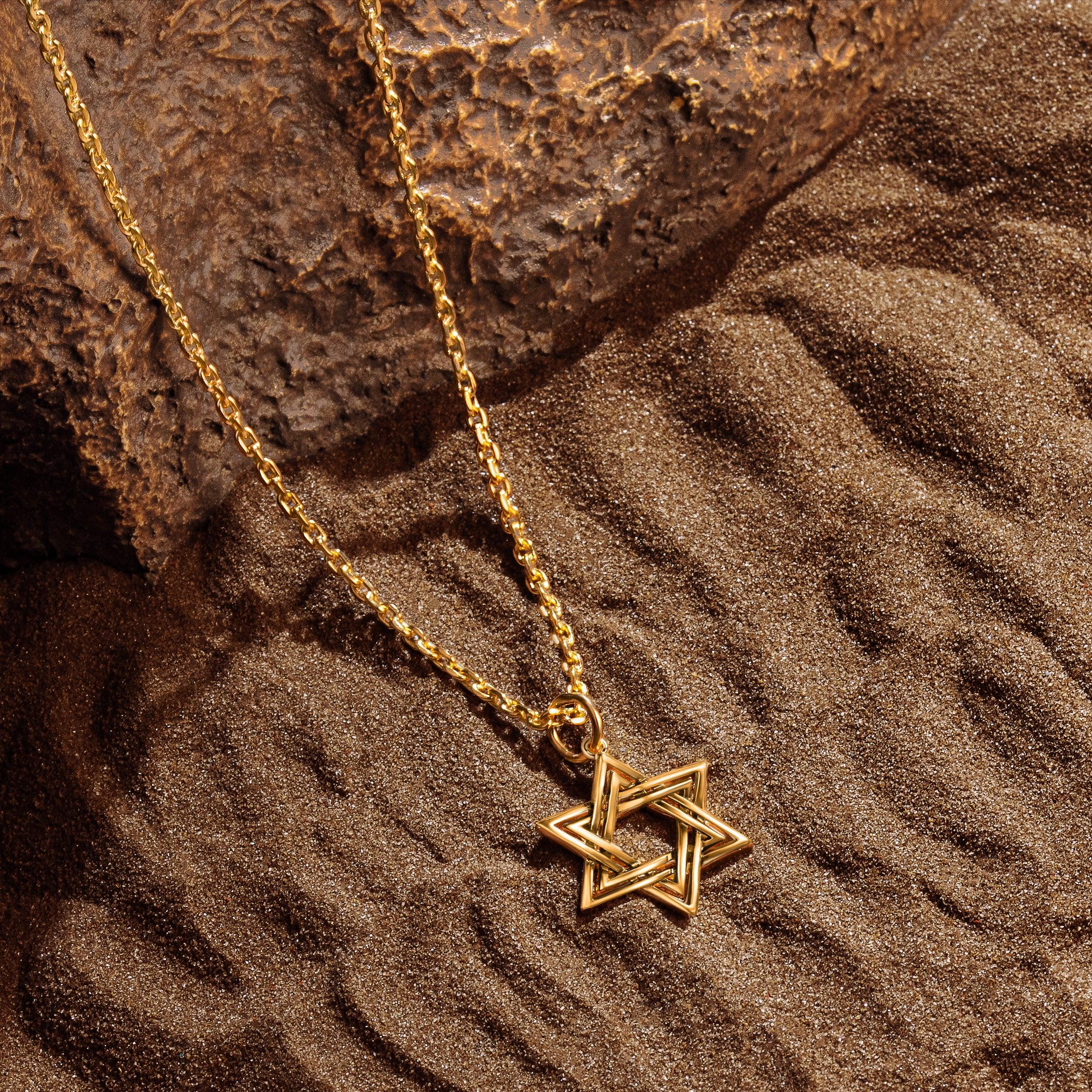Generous Aspirations - Star of David Pendant Necklace