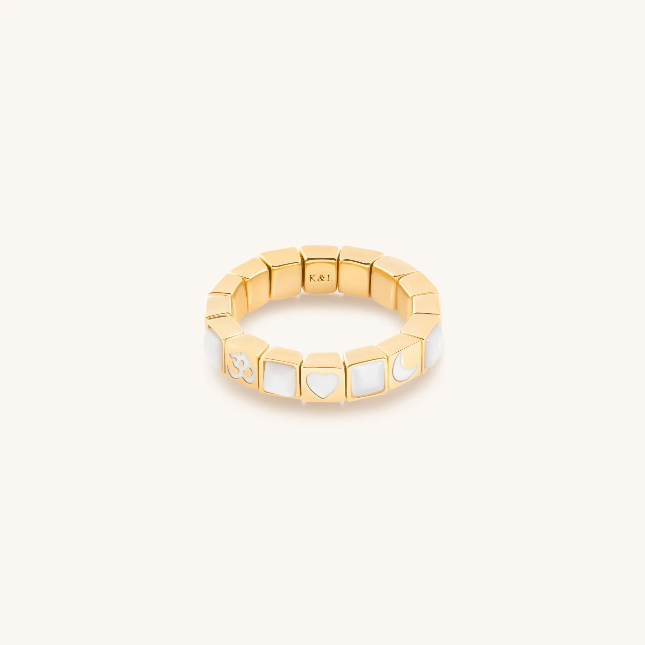 Gentle Spirit - Mother of Pearl Ring - Image 4
