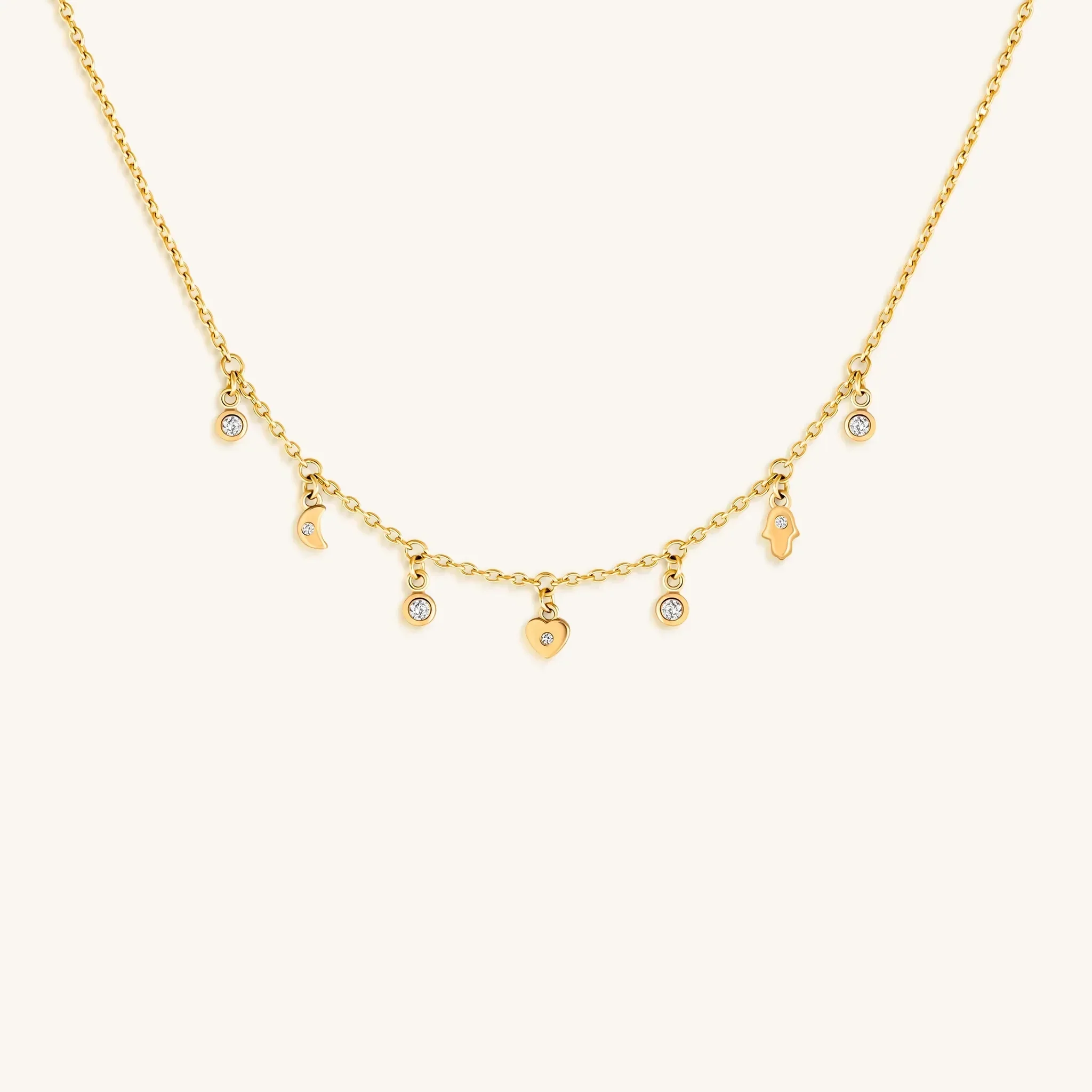 Golden Grace Chain Necklace Set - Image 3