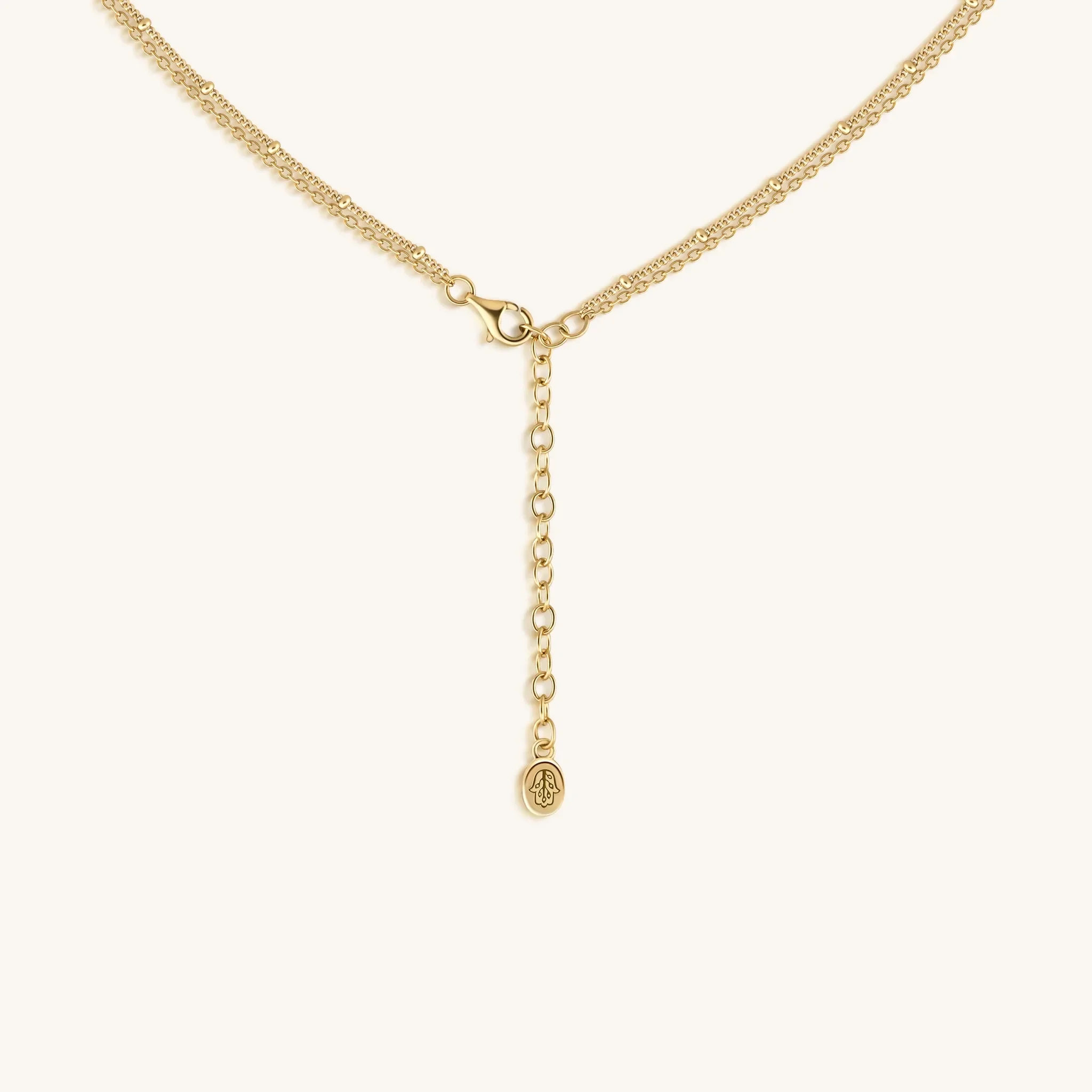 Golden Harmony - Double Chain Necklace - Image 3