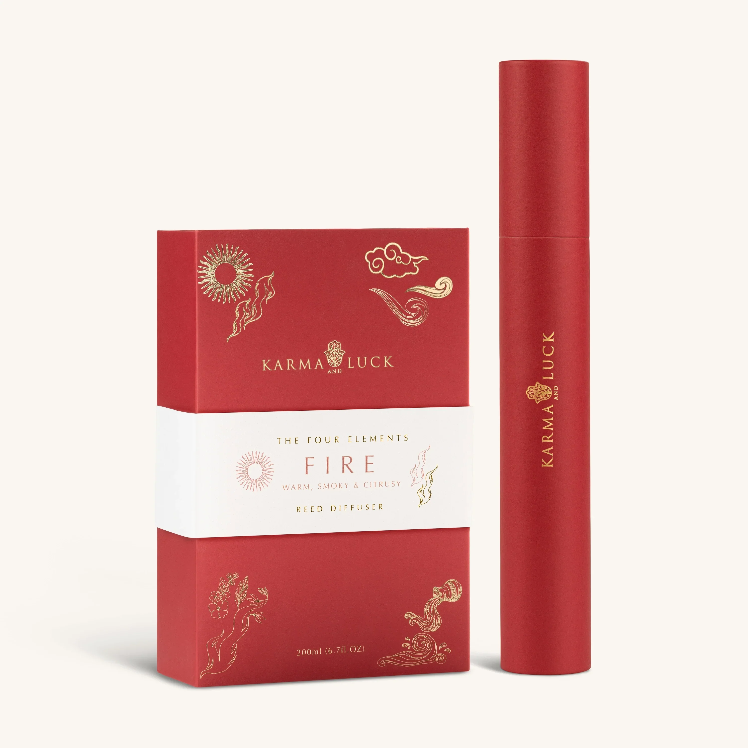 Good Vibes Only - Fire Element Reed Diffuser - Image 3