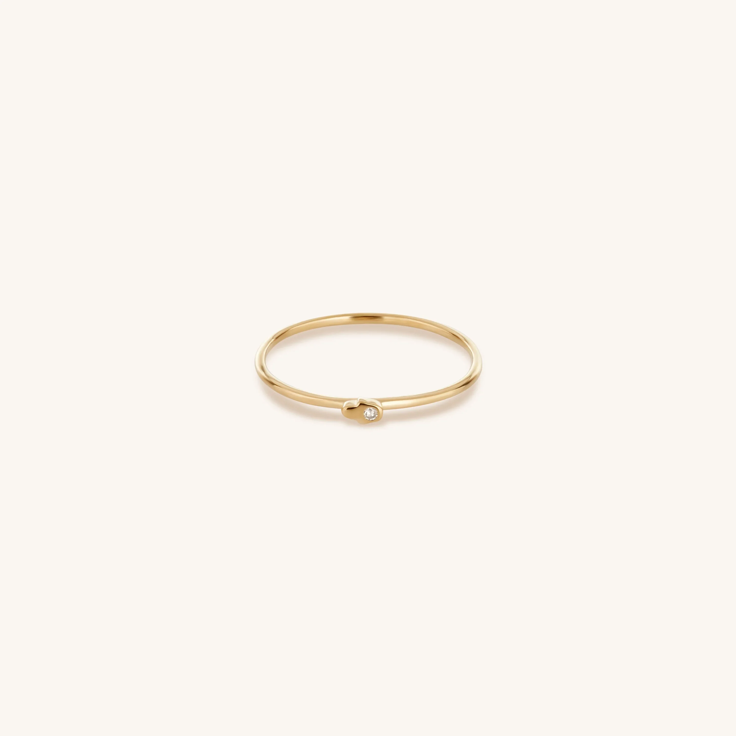 Graceful Strength Diamond Hamsa Ring - Image 3