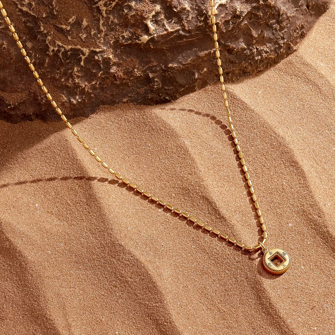Guardian Fortune Men’s Lucky Coin Necklace