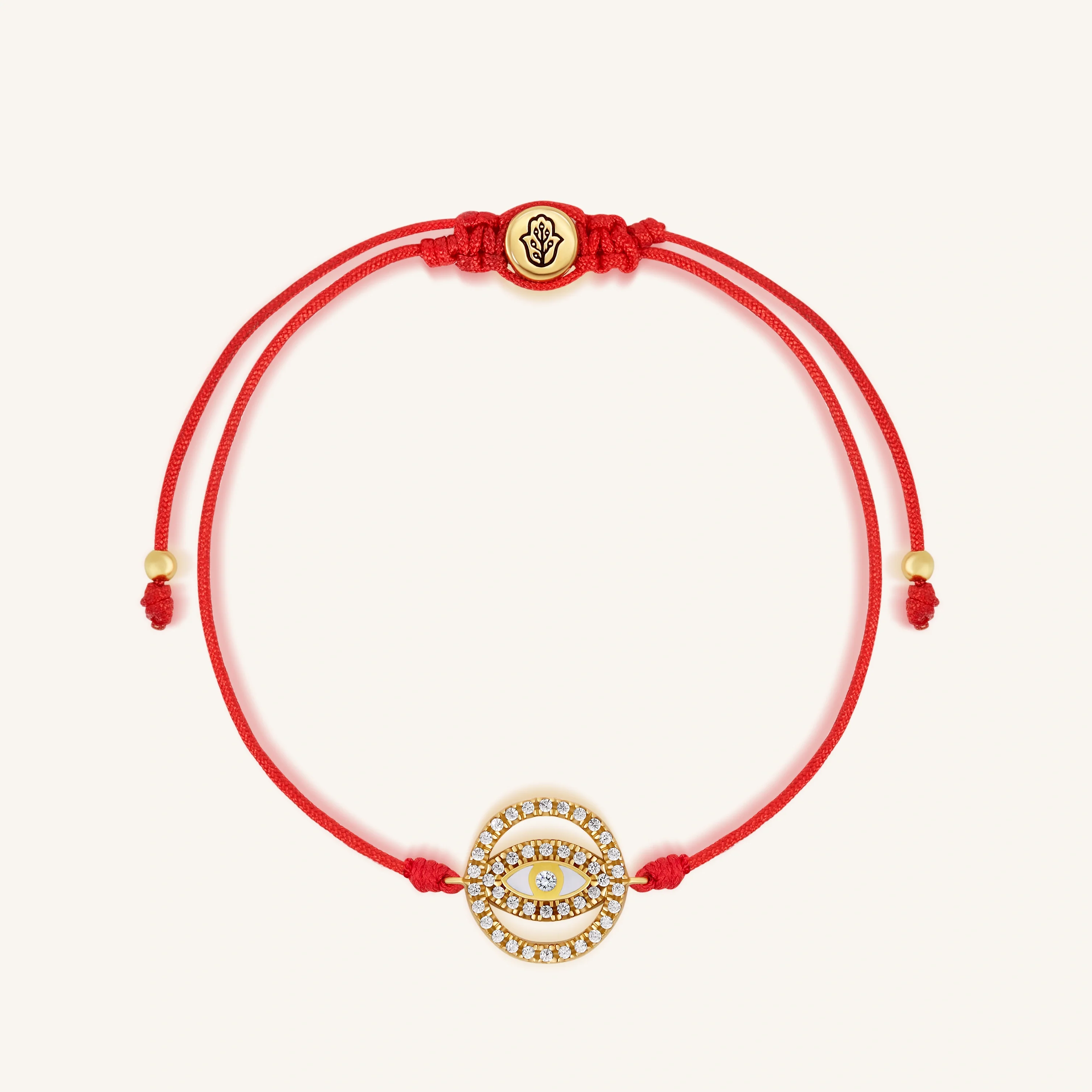 Guardian Spark Evil Eye Red String Bracelet