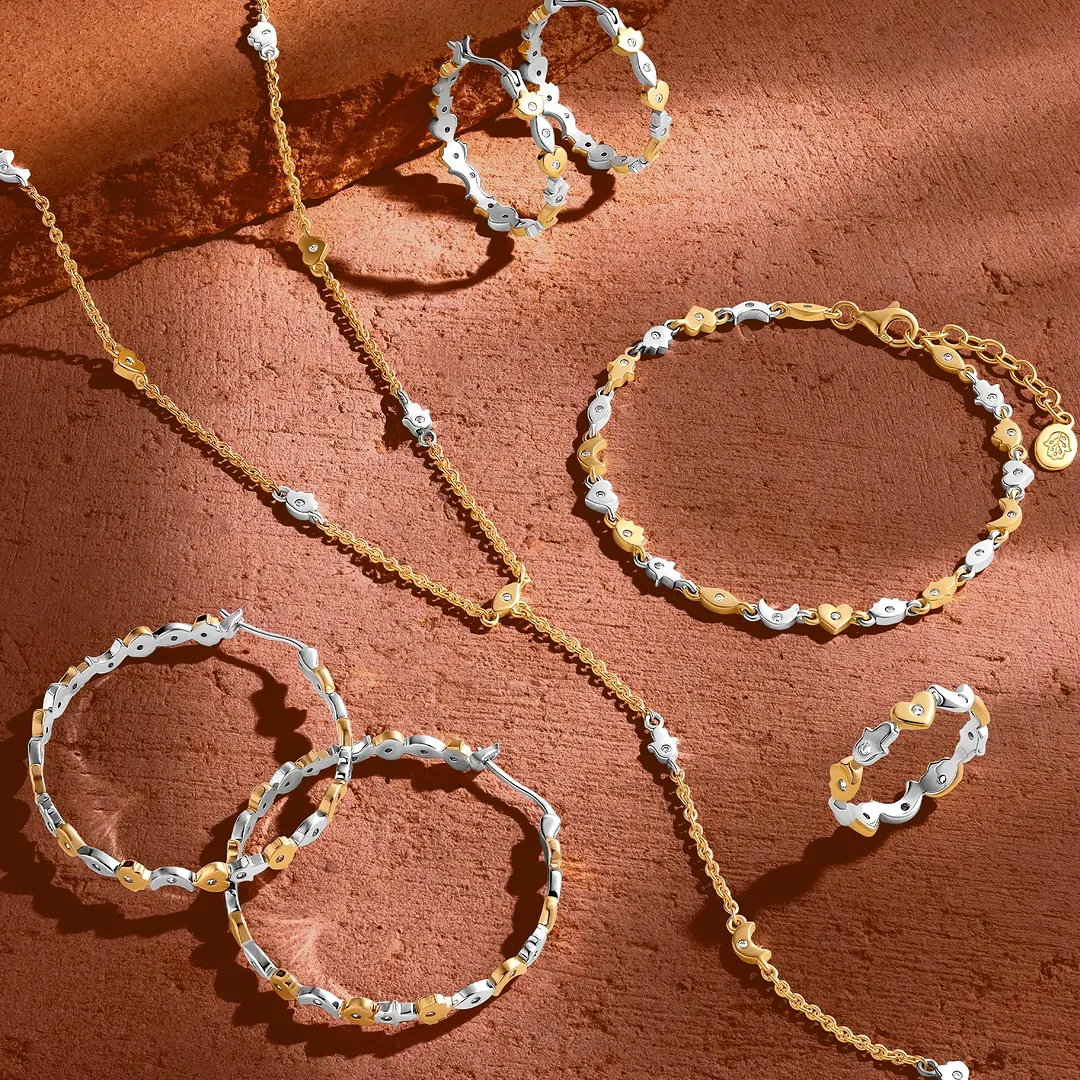 Ethereal Harmony Multi-Charm Bracelet - Image 3