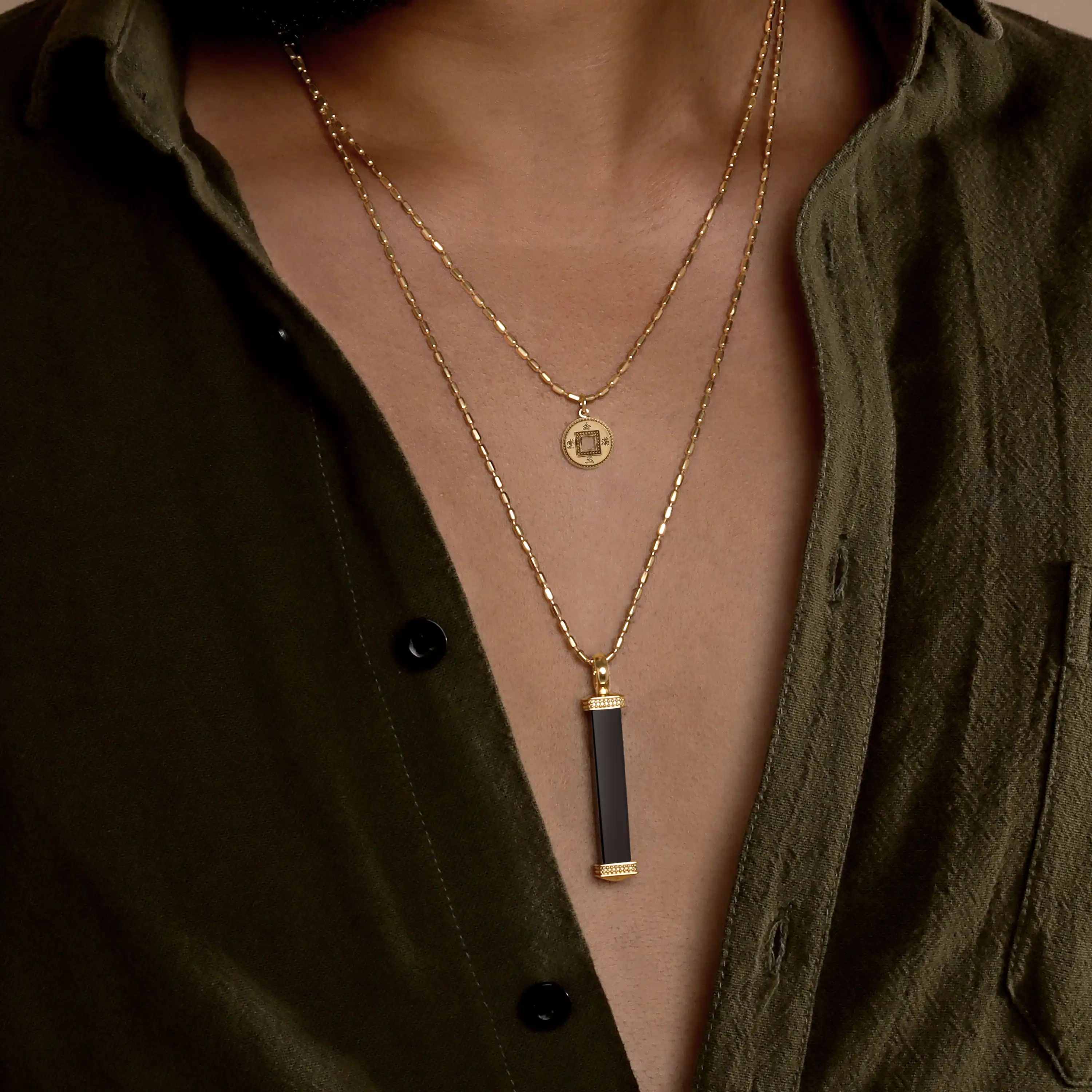 Guided Strength – Black Onyx Necklace - Image 3