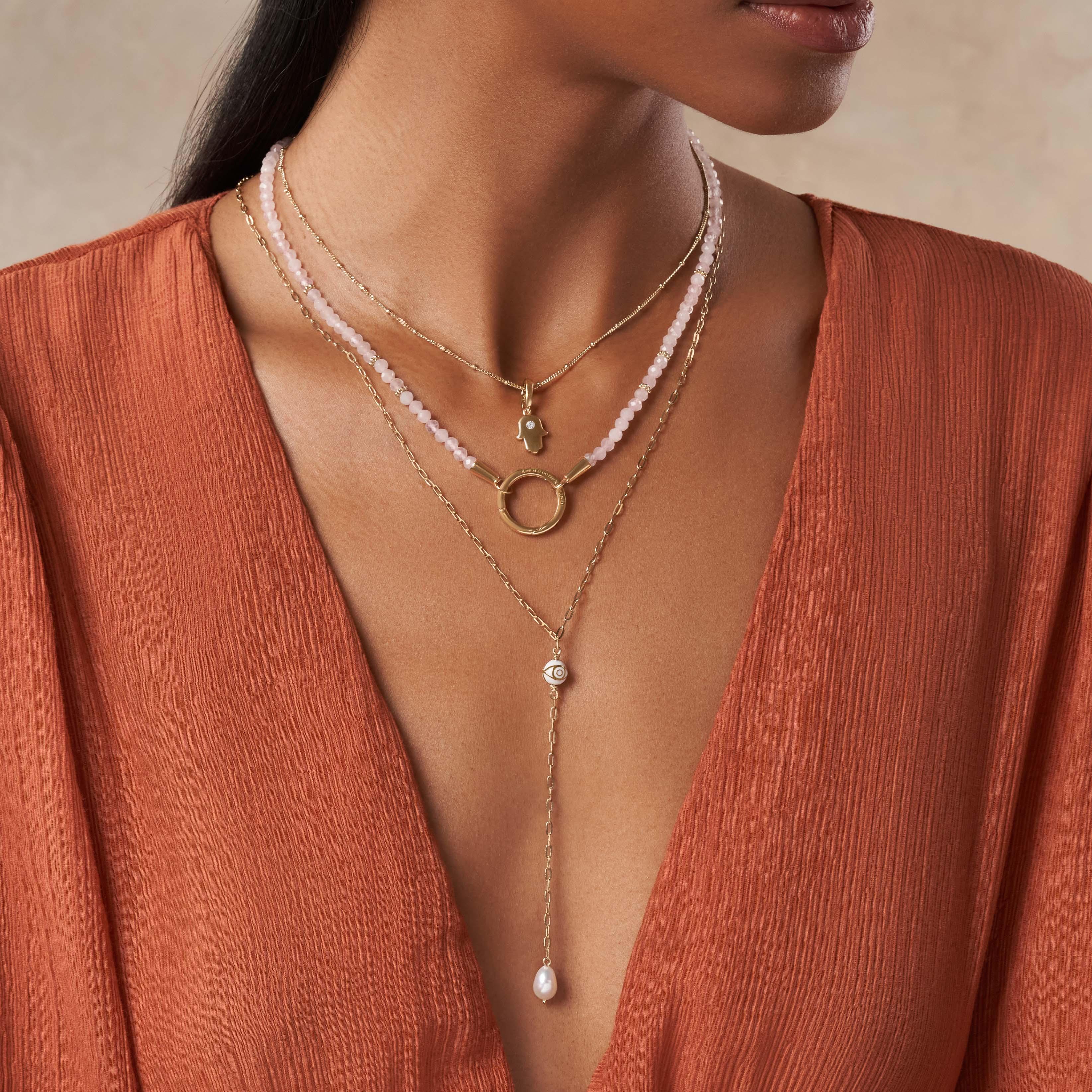 Healing Love - Rose Quartz Necklace - Image 2