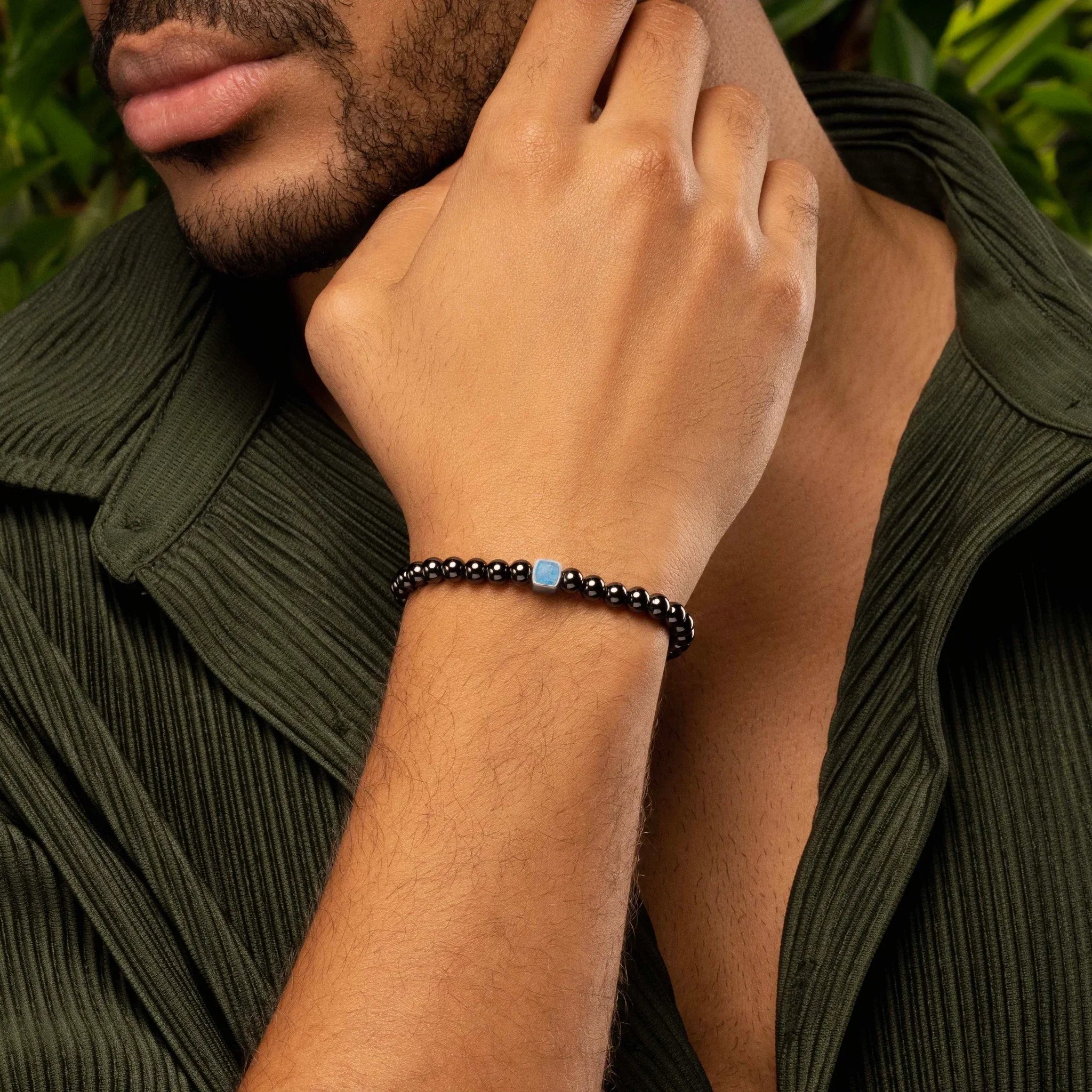 Healing Oceans – Aquamarine March Birthstone Bracelet - Image 2