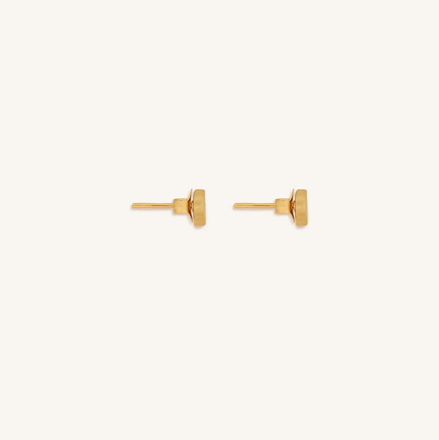 Heart’s Triumph Diamond Gold Heart Earrings - Image 4