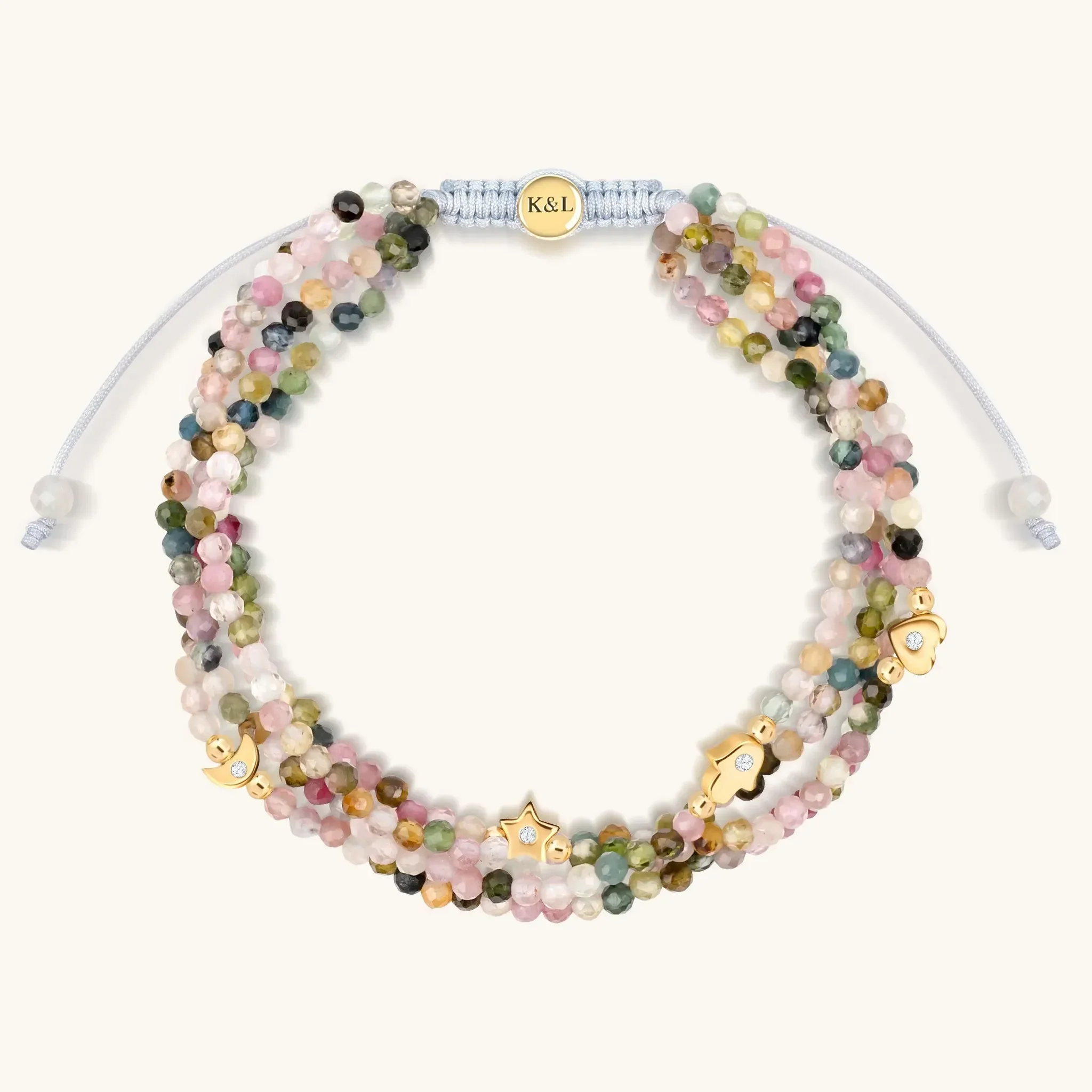 Helping Hand - Watermelon Tourmaline Bracelet