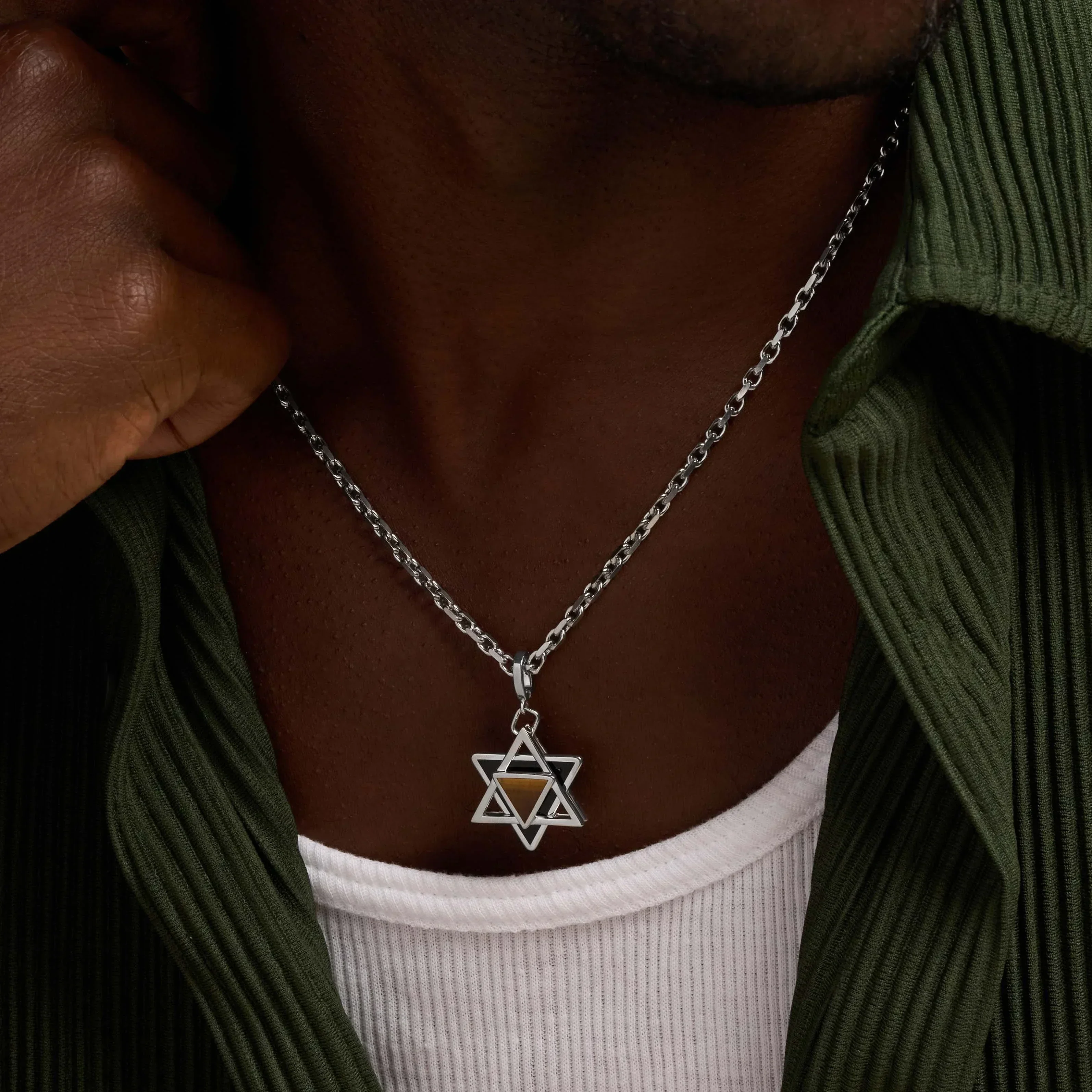 Hopeful Beginnings Star of David Charm - Image 2