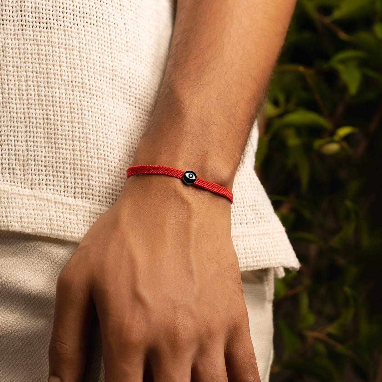 Hopeful Outlook - Evil Eye Red String Bracelet - Image 2