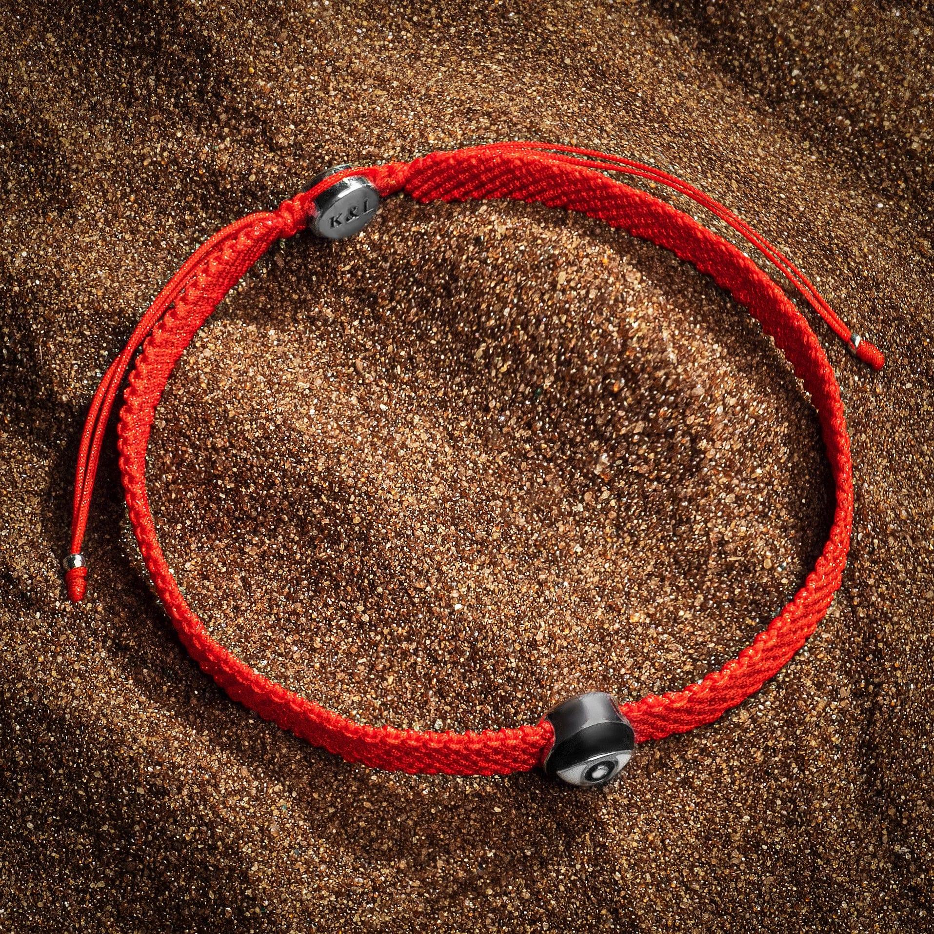 Hopeful Outlook - Evil Eye Red String Bracelet - Image 3