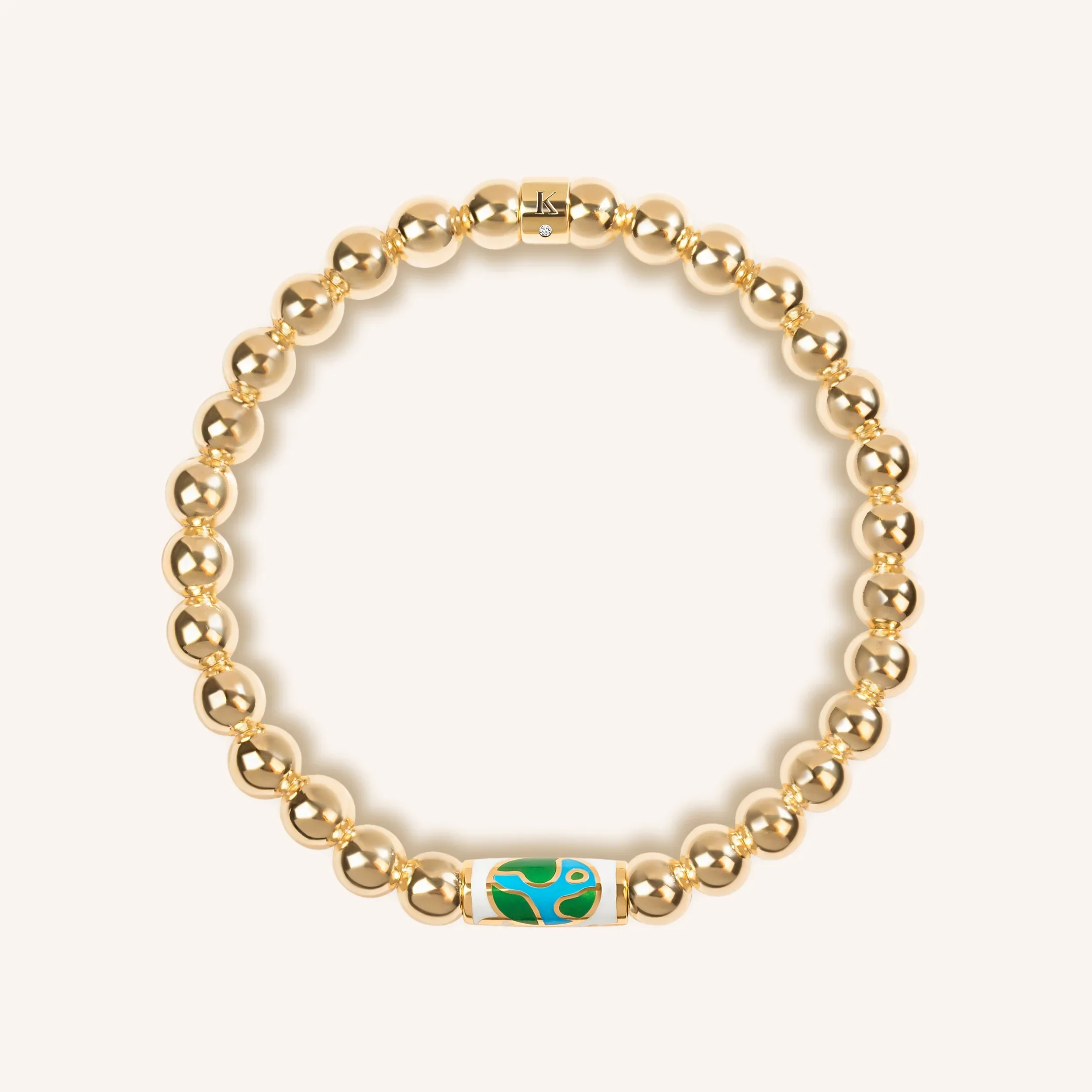 I am Aligned - "The World" Tarot Bracelet