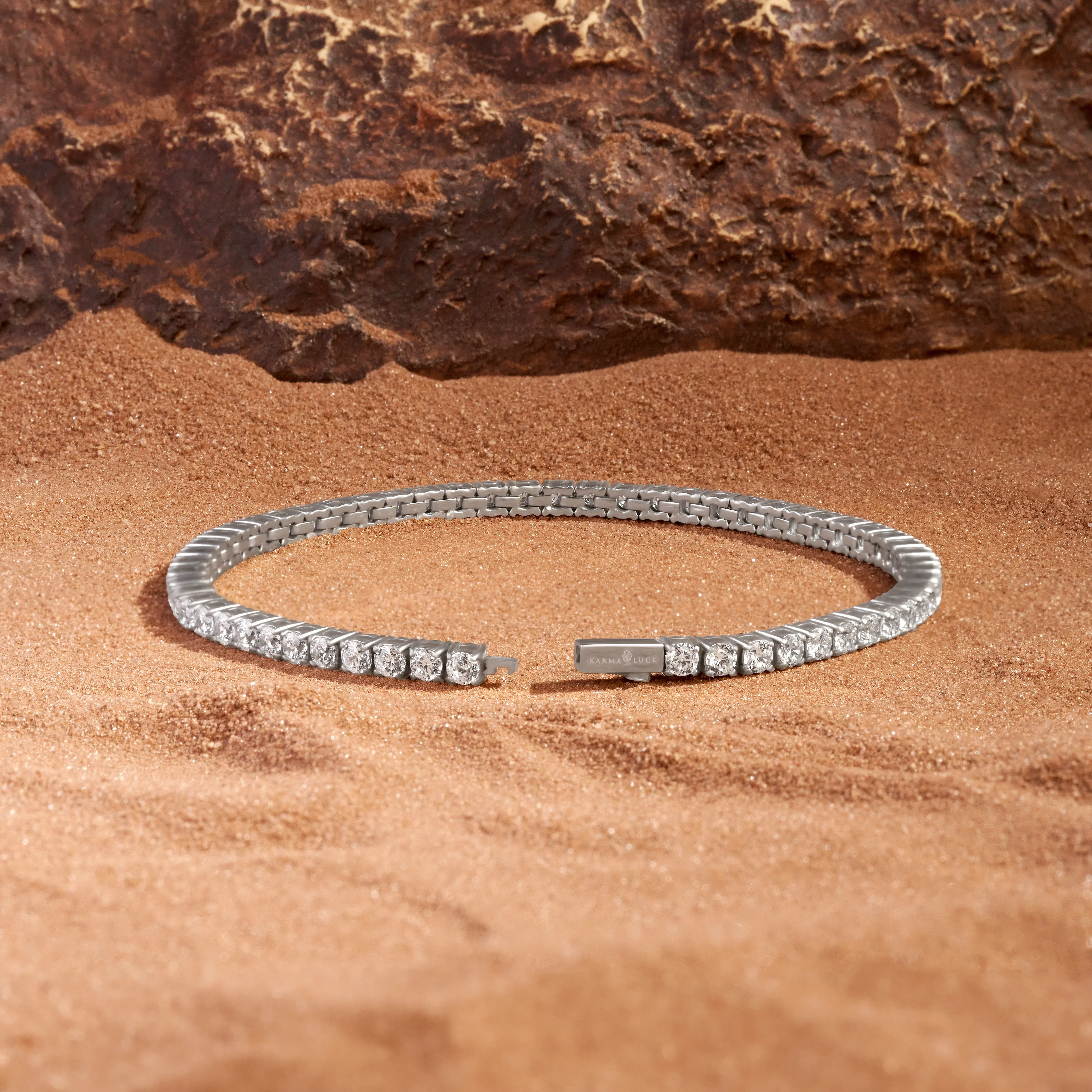 Illuminated Path Stainless Steel Bracelet - Image 3