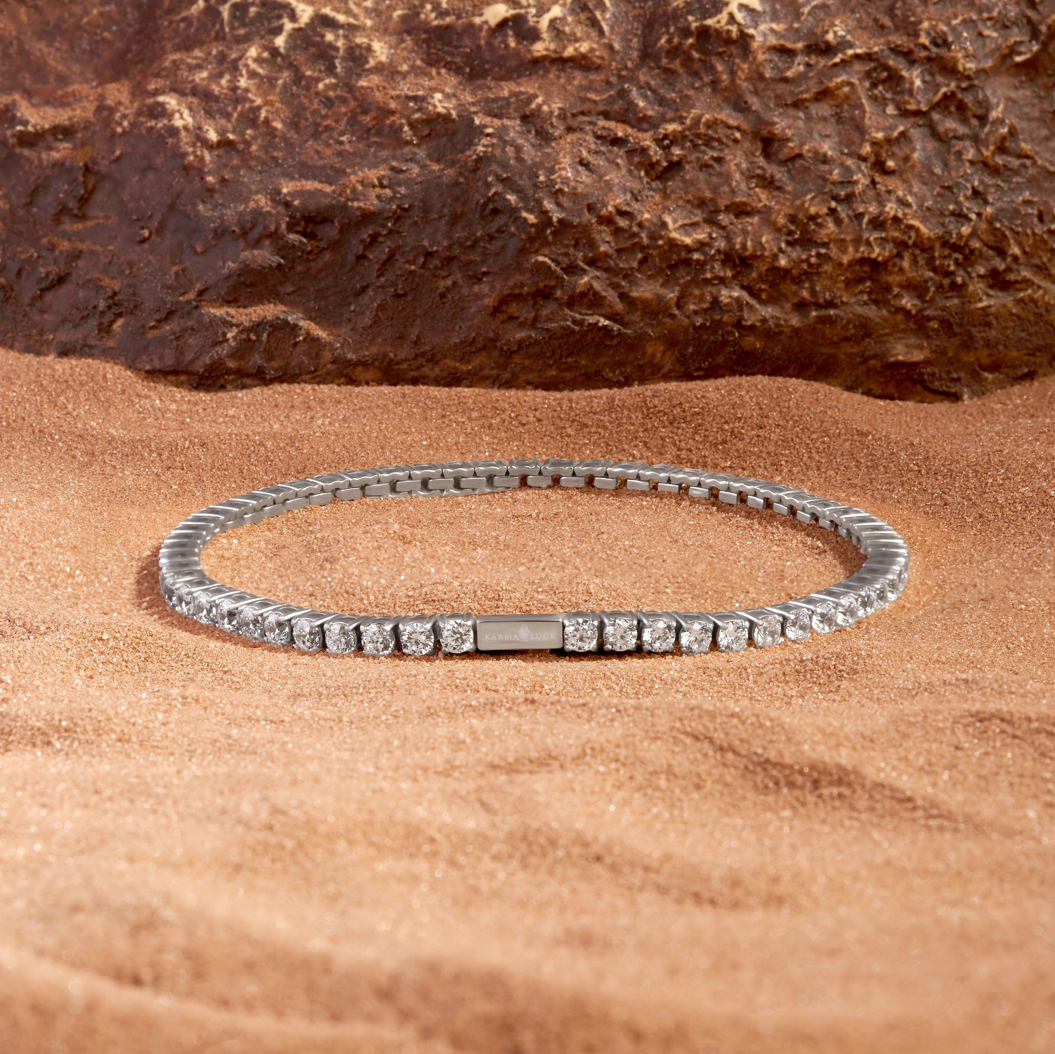 Illuminated Path Stainless Steel Bracelet - Image 4