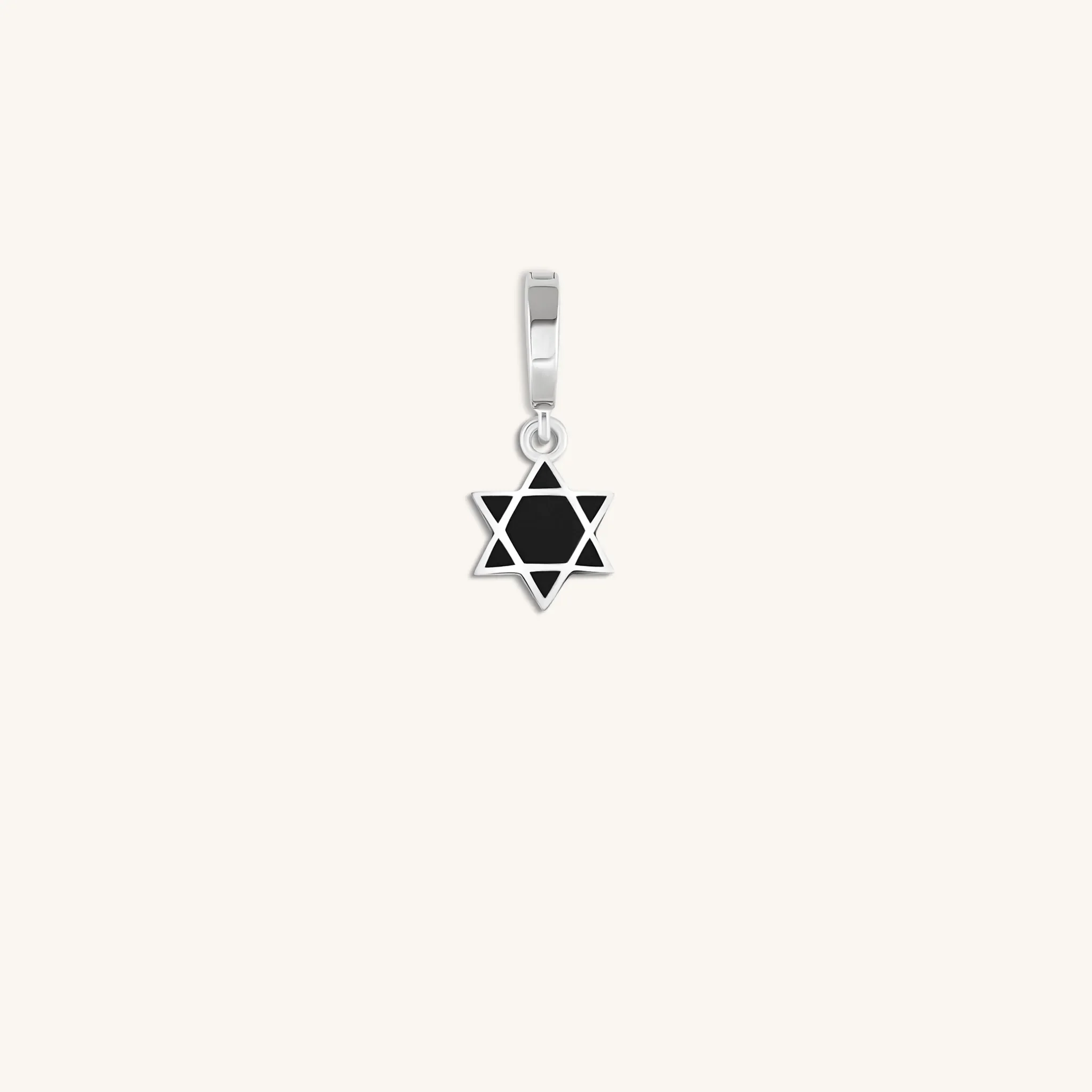 Illuminated Path Star of David Charm