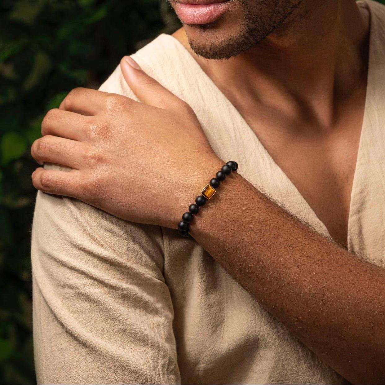 Infinite Potential - Onyx Tiger's Eye Bracelet - Image 2