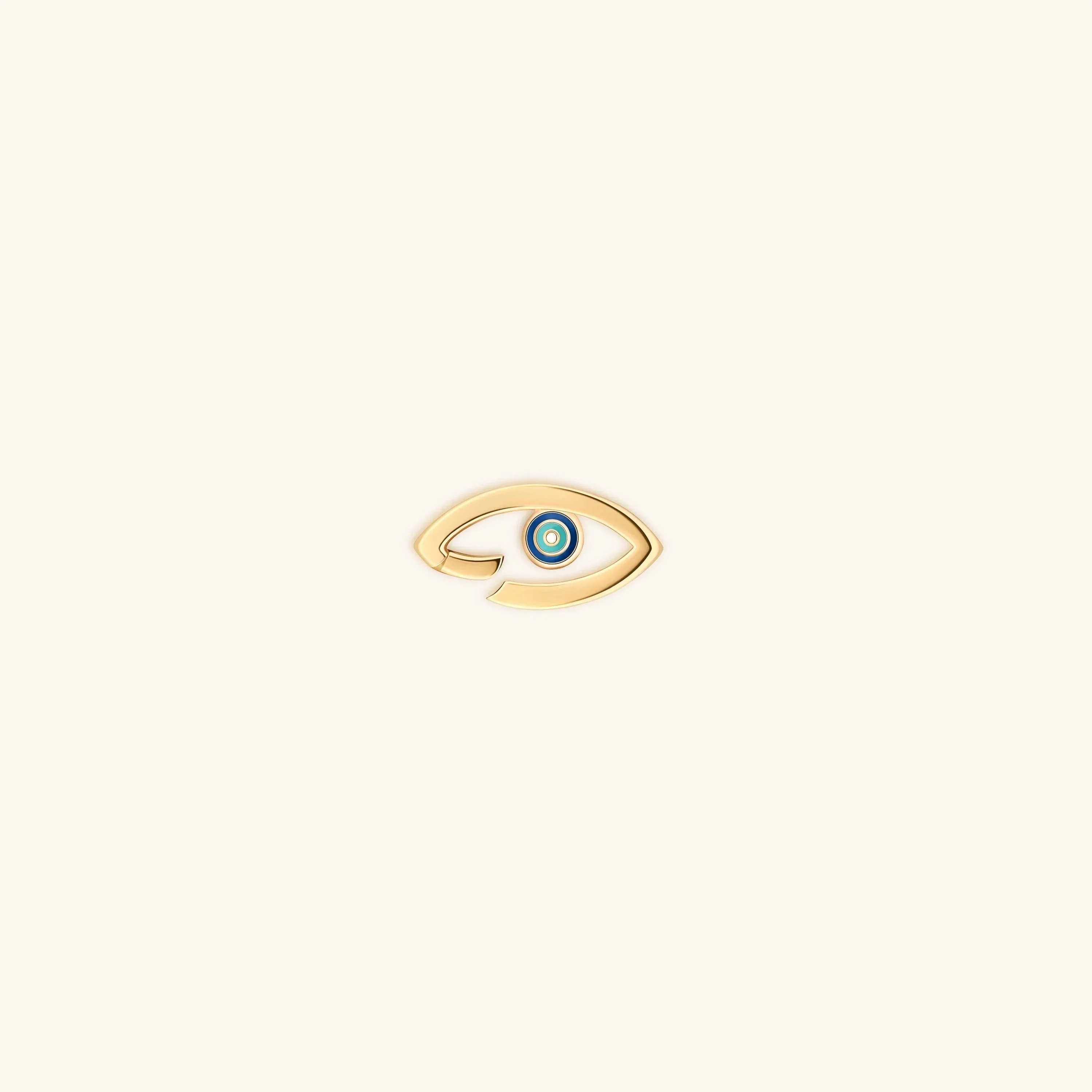 Infinite Protection - Gold Evil Eye Lock - Image 3