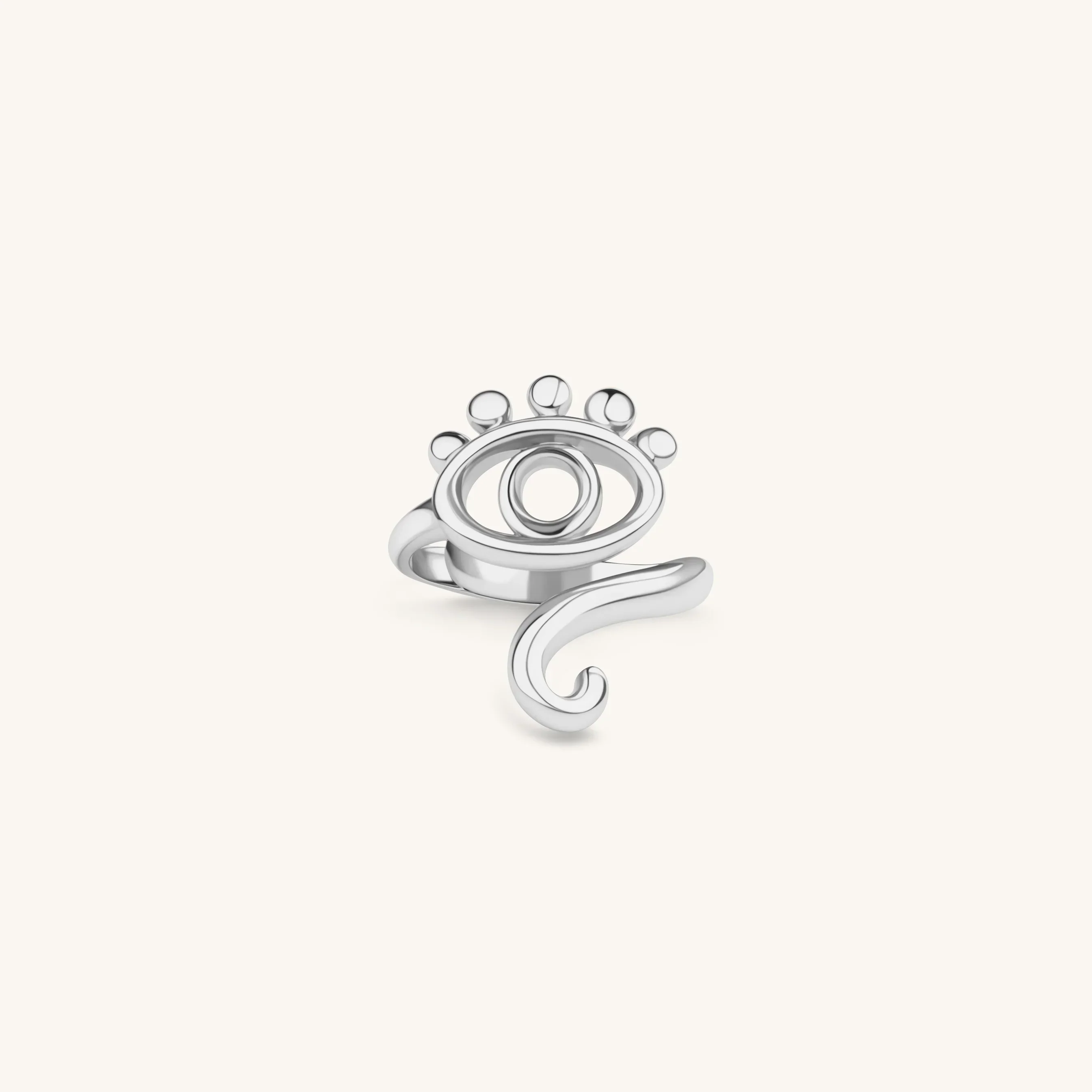 Insightful Vision - Evil Eye Ring - Image 3