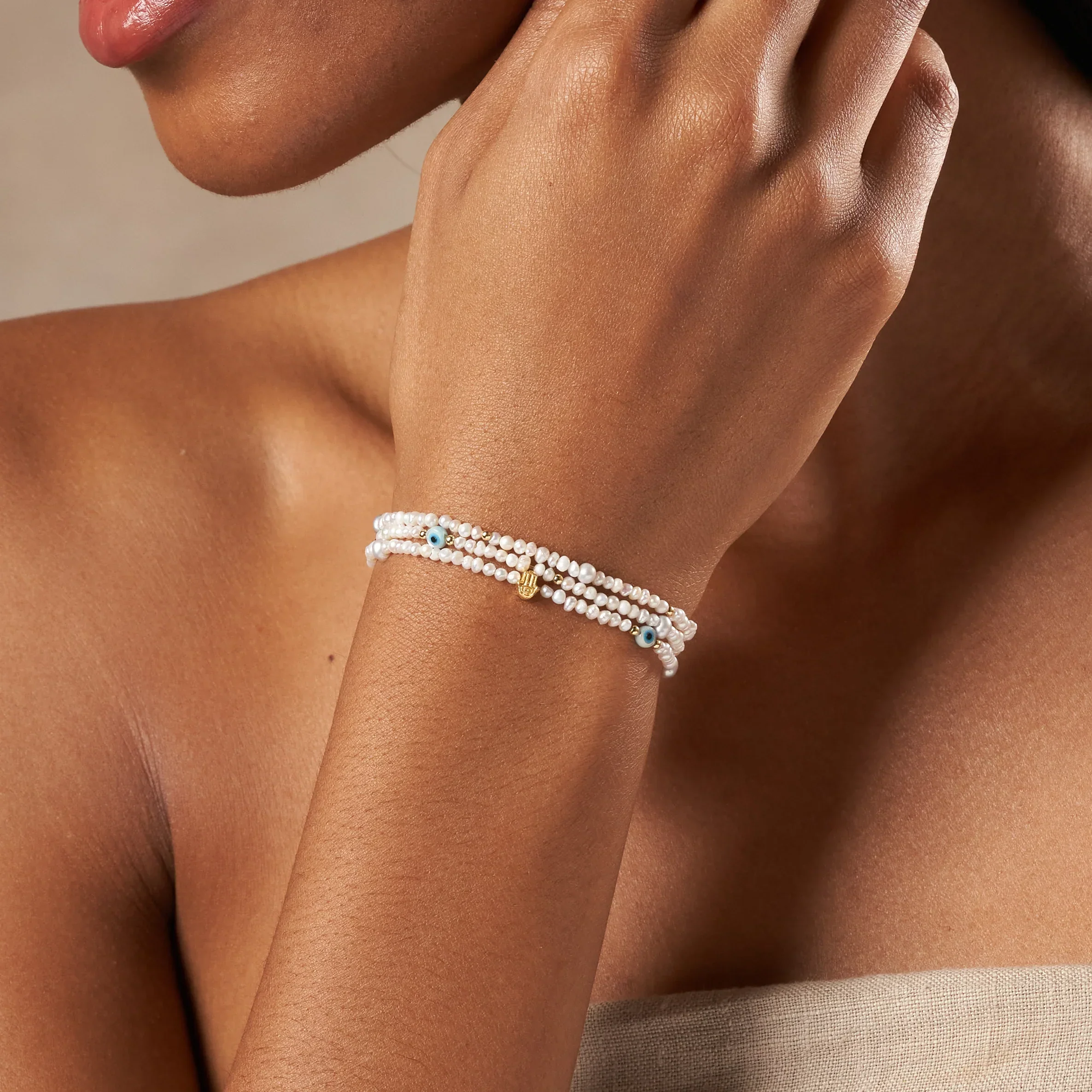 Inspired Spirit - Pearl June Birthstone Wrap - Image 2