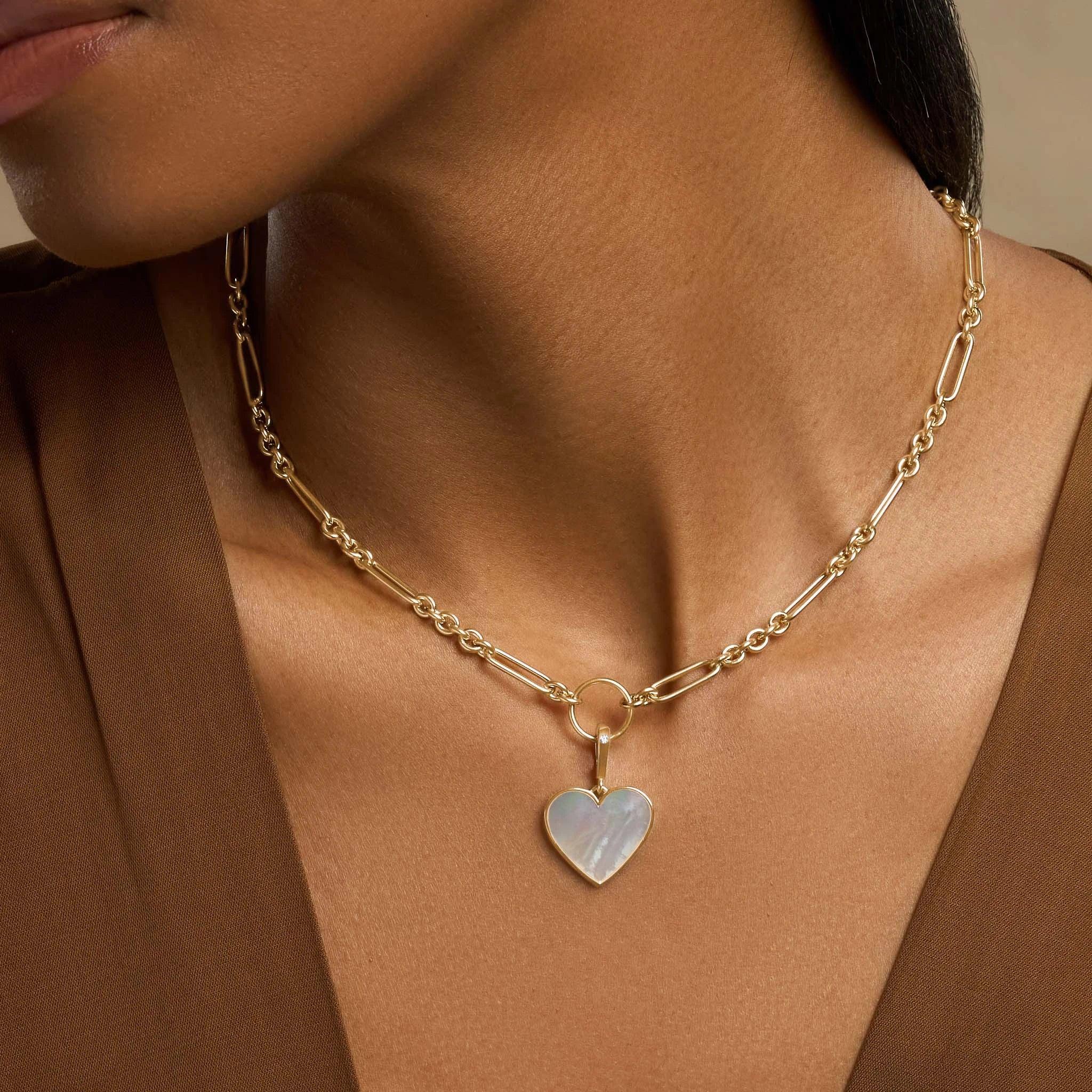 Intuitive Beauty Mother of Pearl Engravable Charm - Image 2